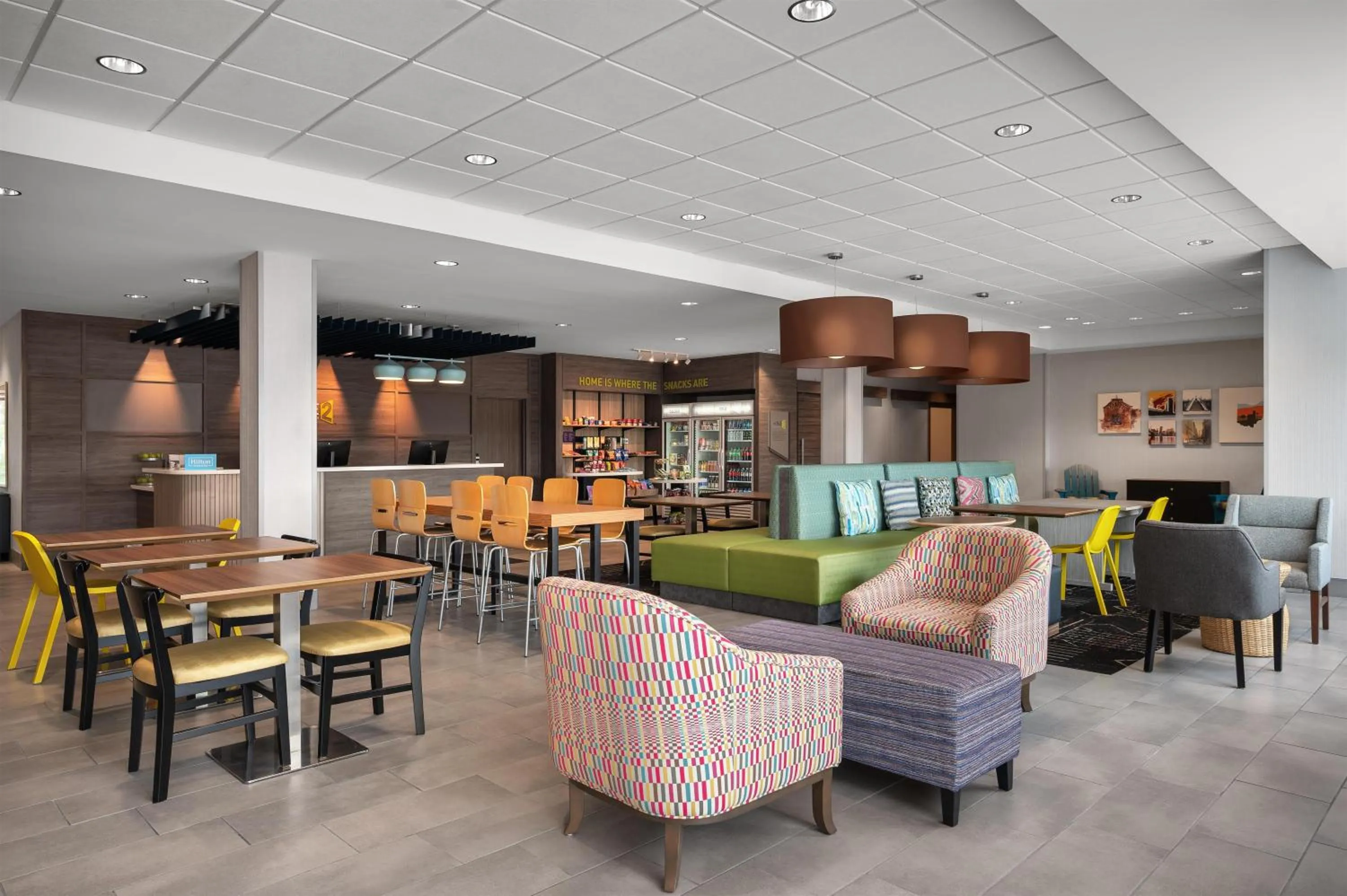 Lobby or reception in Home2 Suites By Hilton Cincinnati Eastgate