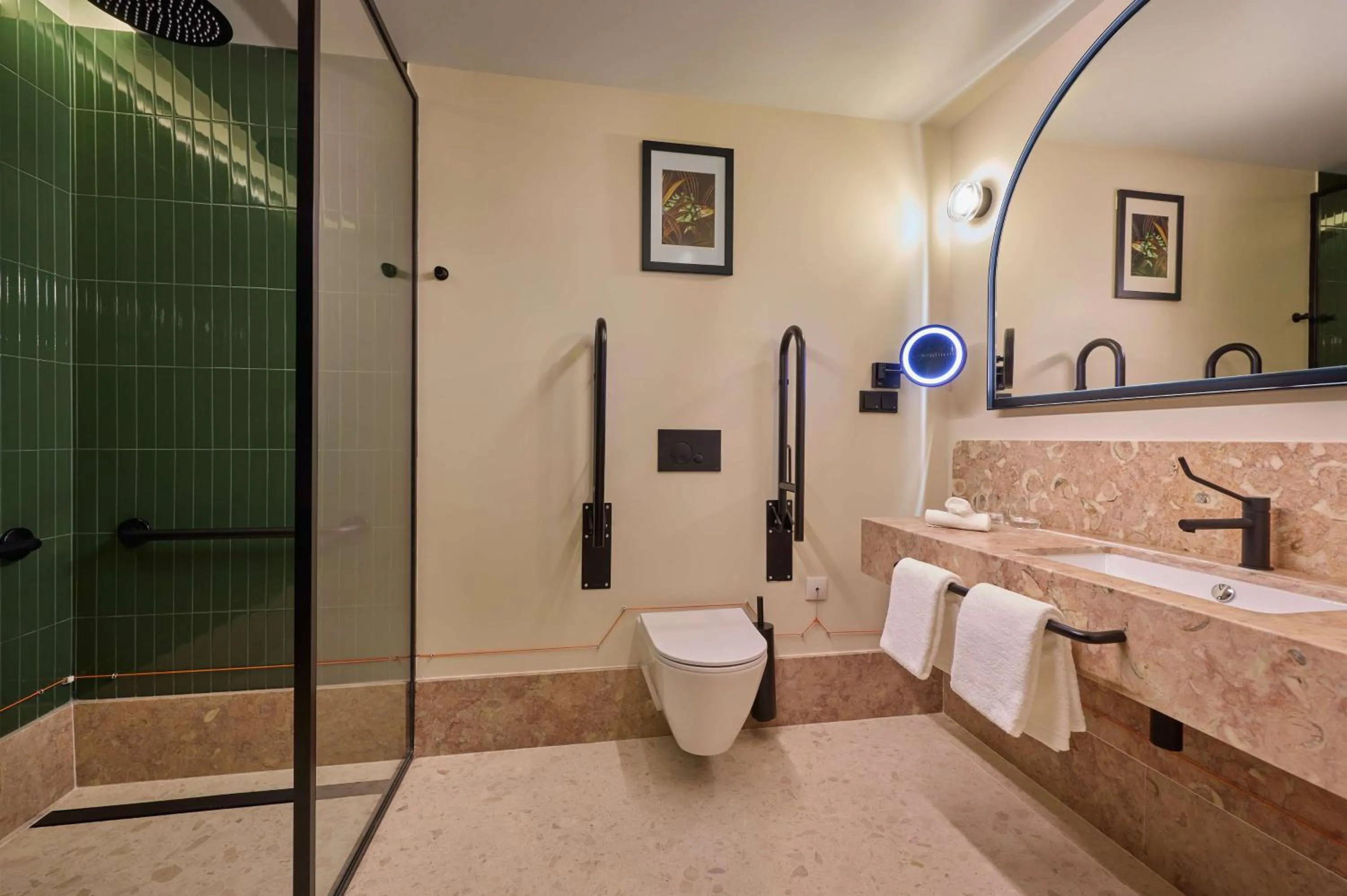 Bathroom in DUO Hotel Lisbon, Curio Collection by Hilton