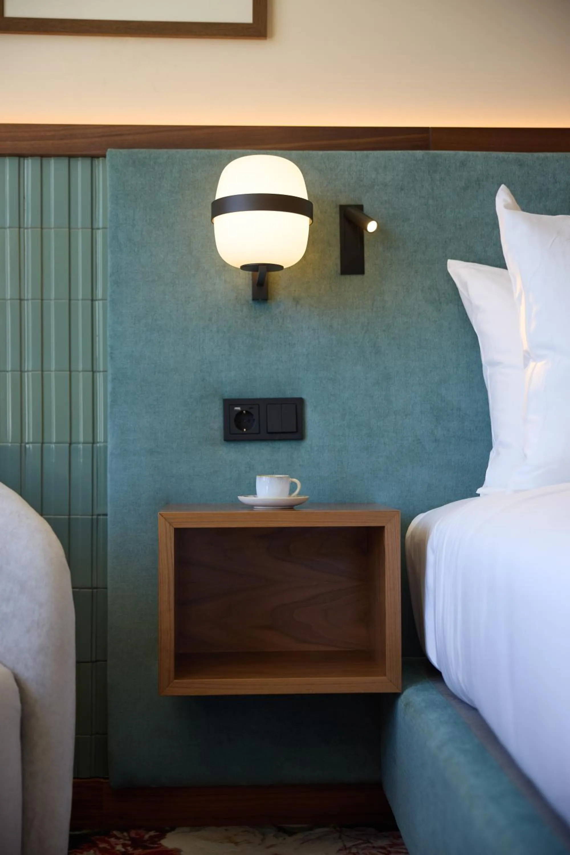 Bedroom, Bed in DUO Hotel Lisbon, Curio Collection by Hilton