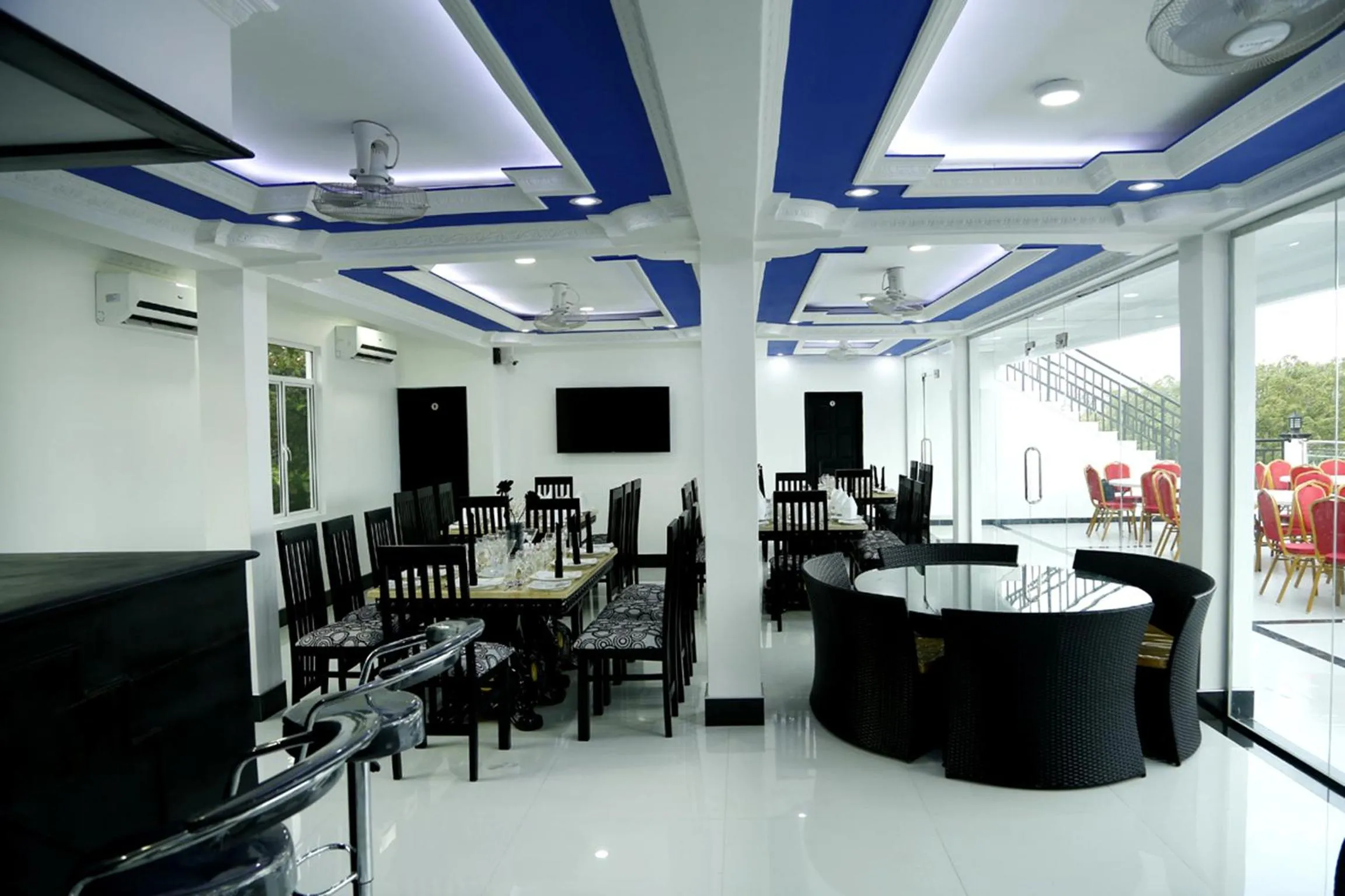 Lobby or reception in Villa Hotel