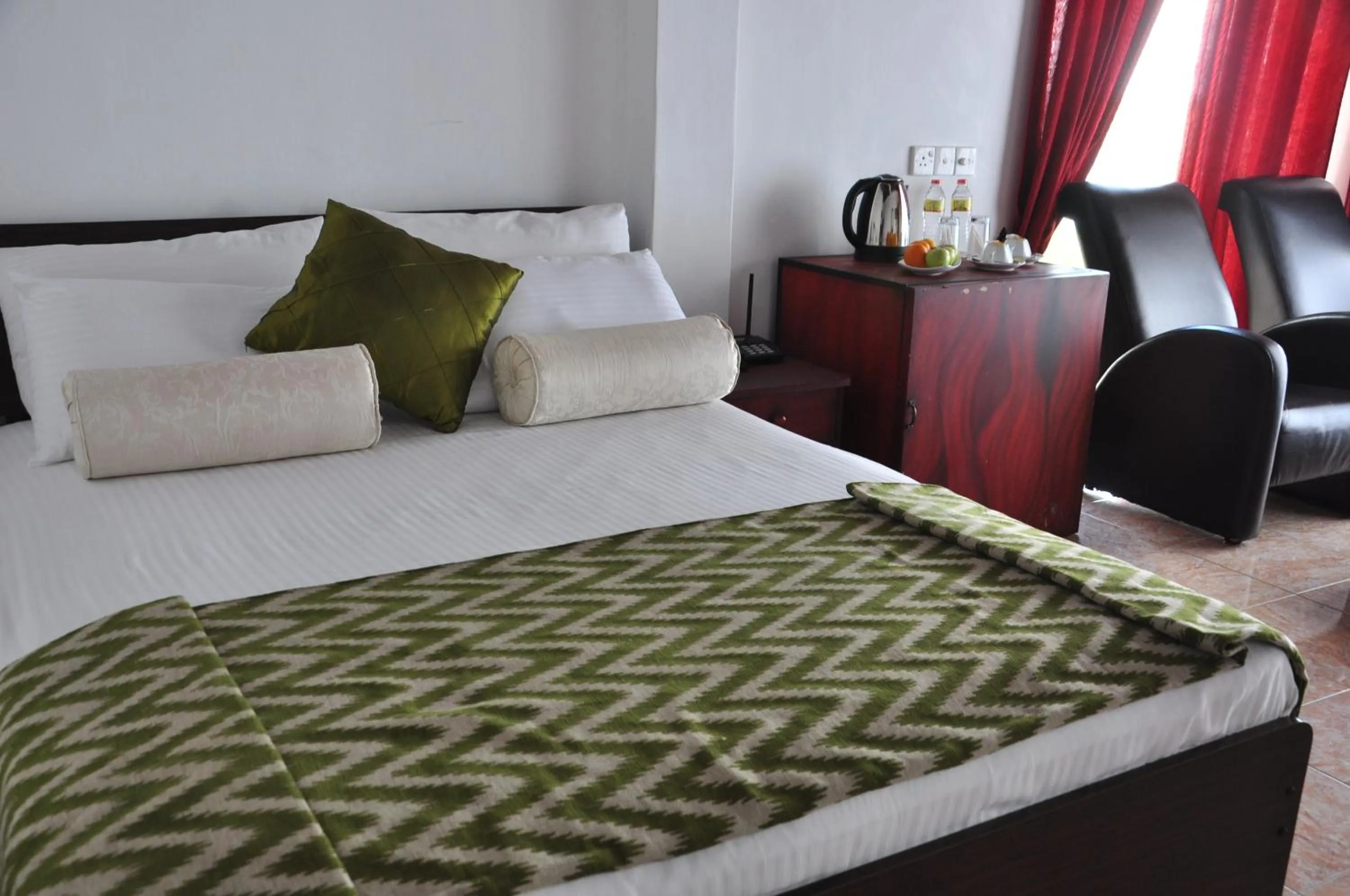 Bed in Villa Hotel