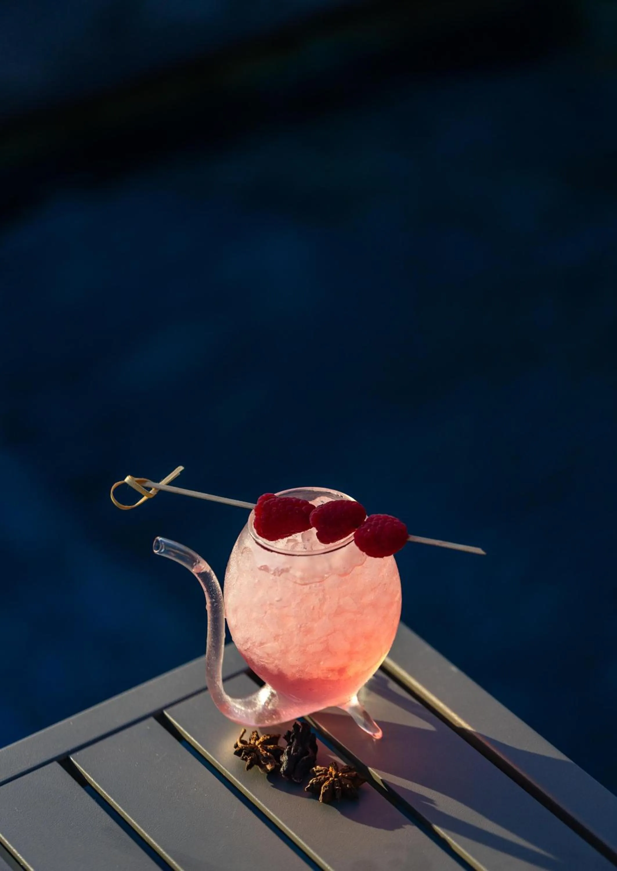 Drinks in Courtyard by Marriott Casablanca Downtown