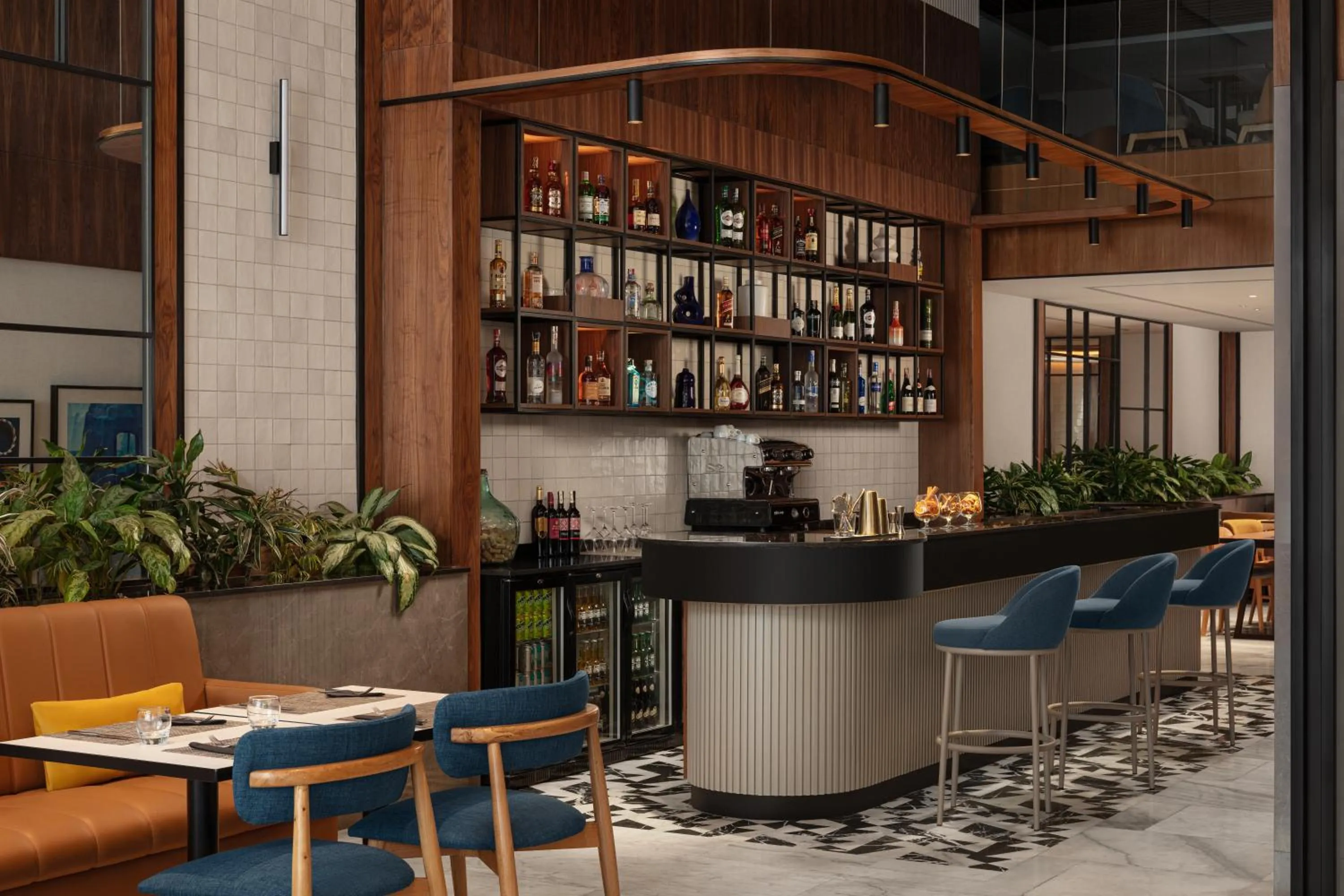 Lounge or bar in Courtyard by Marriott Casablanca Downtown