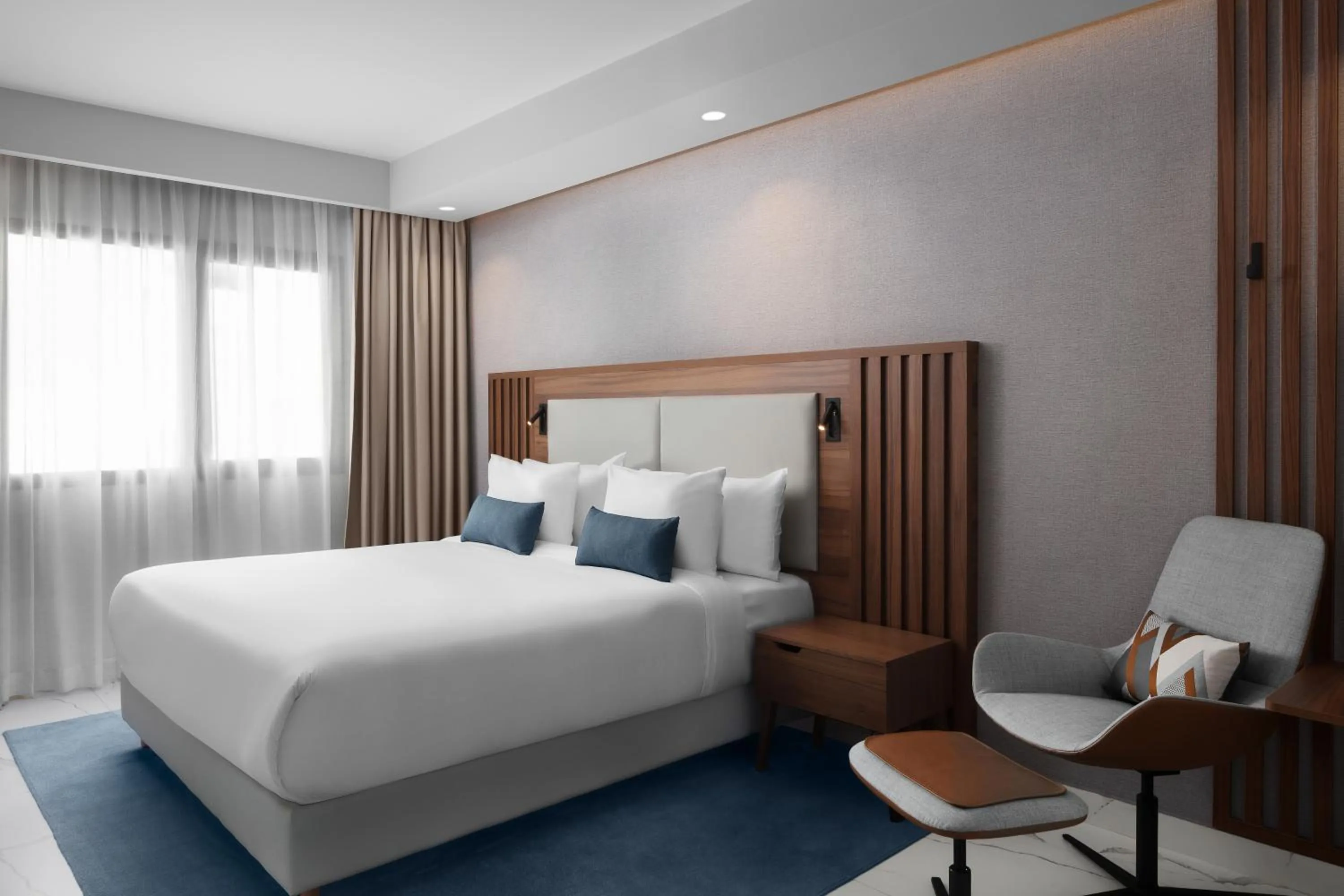 Bedroom, Bed in Courtyard by Marriott Casablanca Downtown