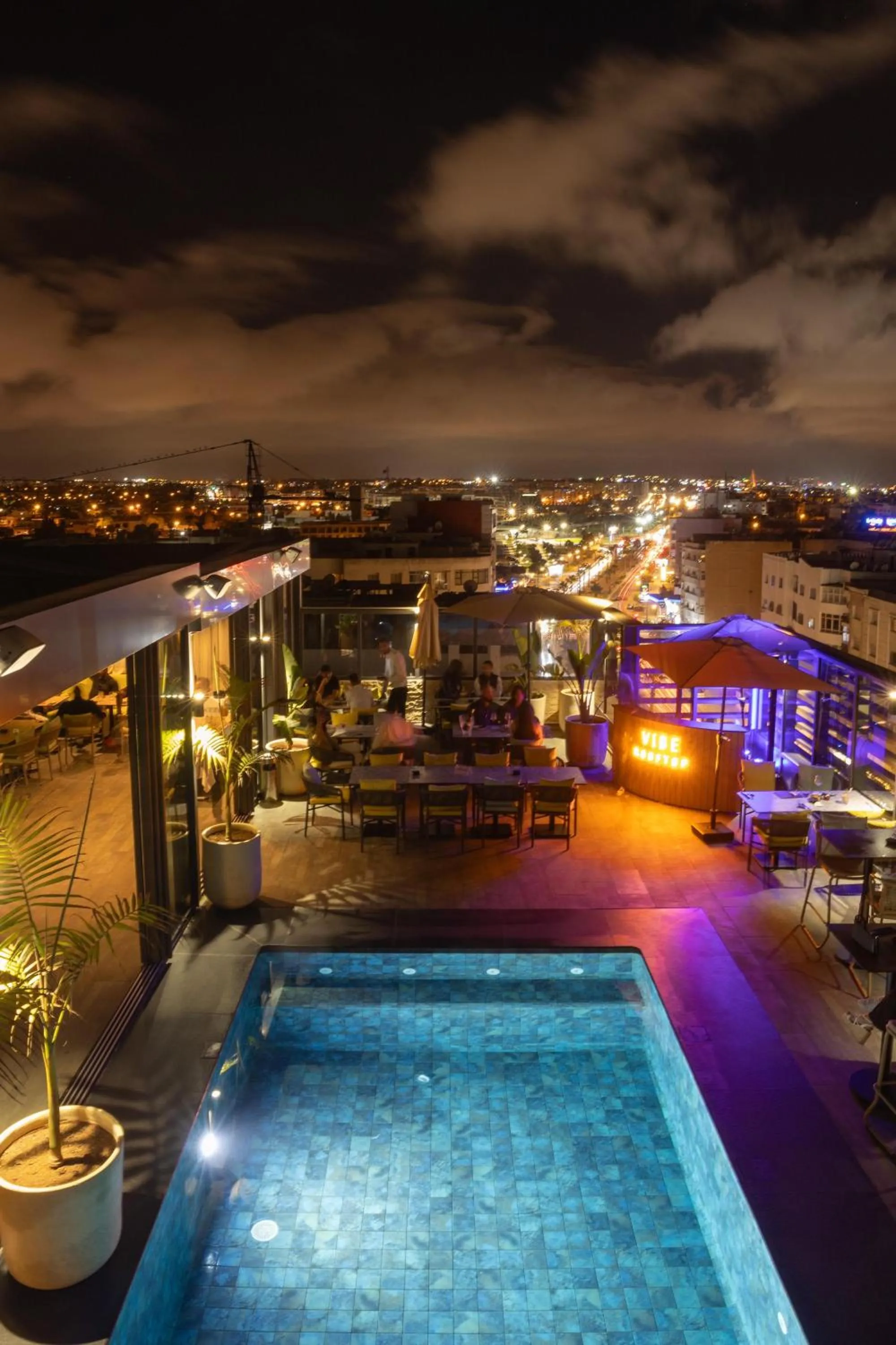 Swimming pool in Courtyard by Marriott Casablanca Downtown