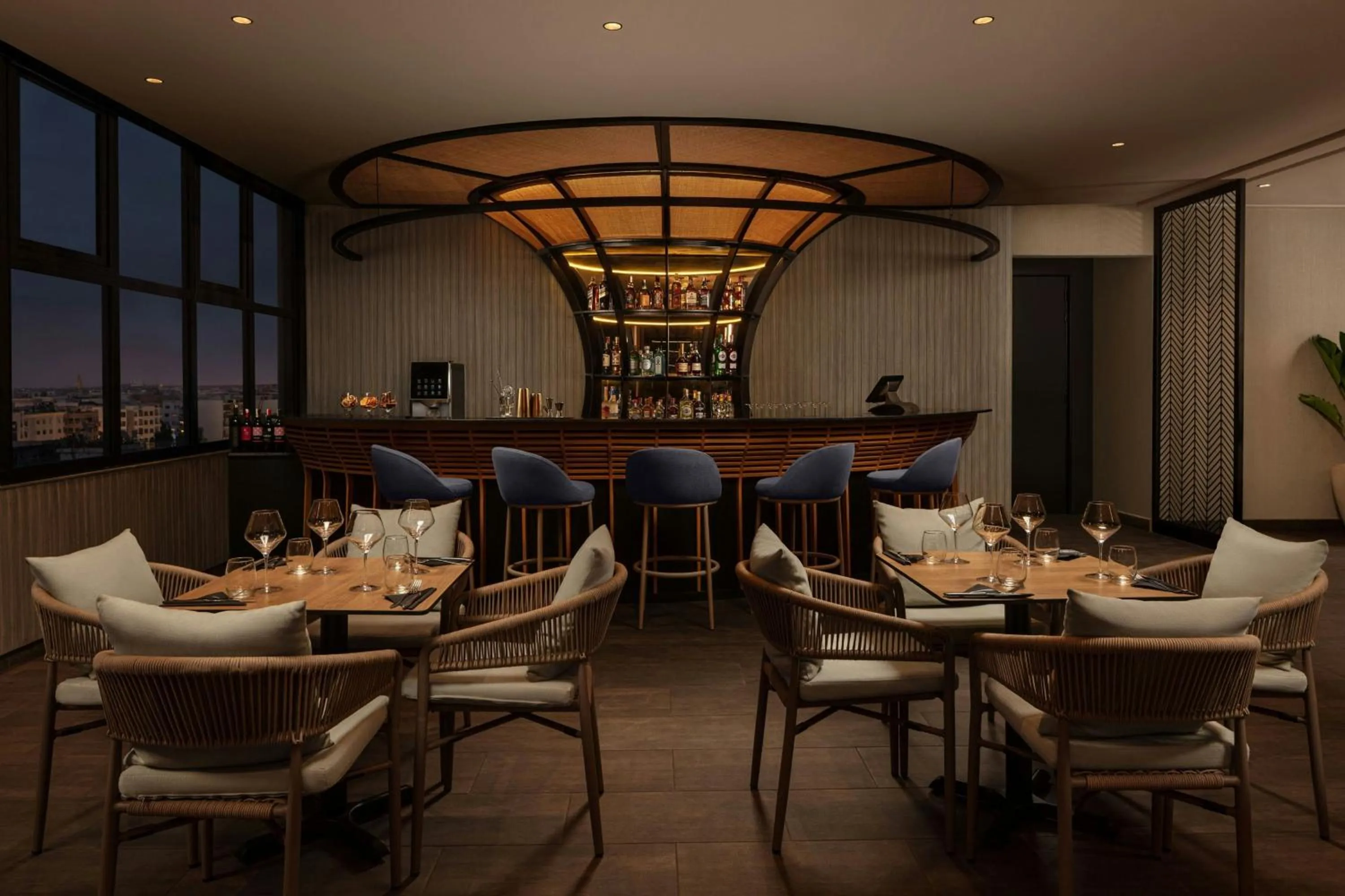 Lounge or bar in Courtyard by Marriott Casablanca Downtown