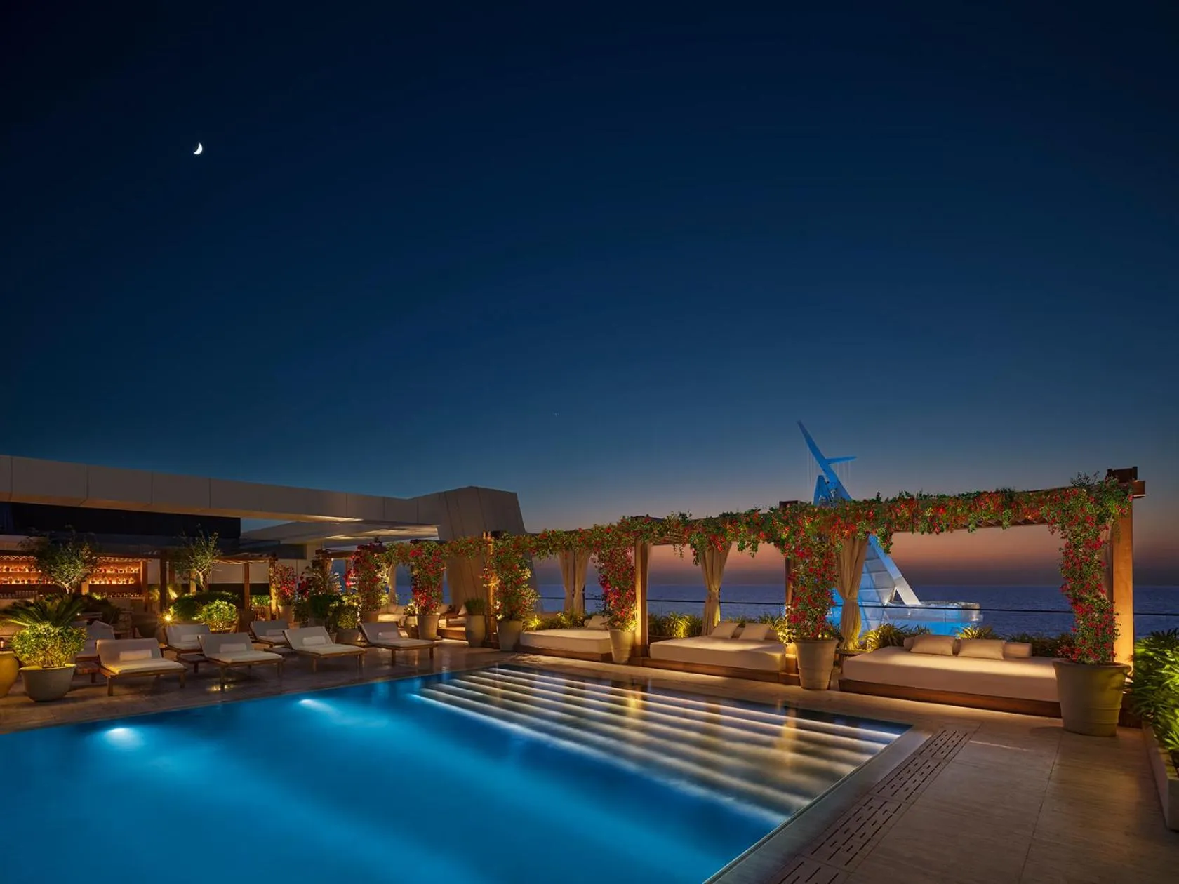 Swimming pool in The Jeddah EDITION