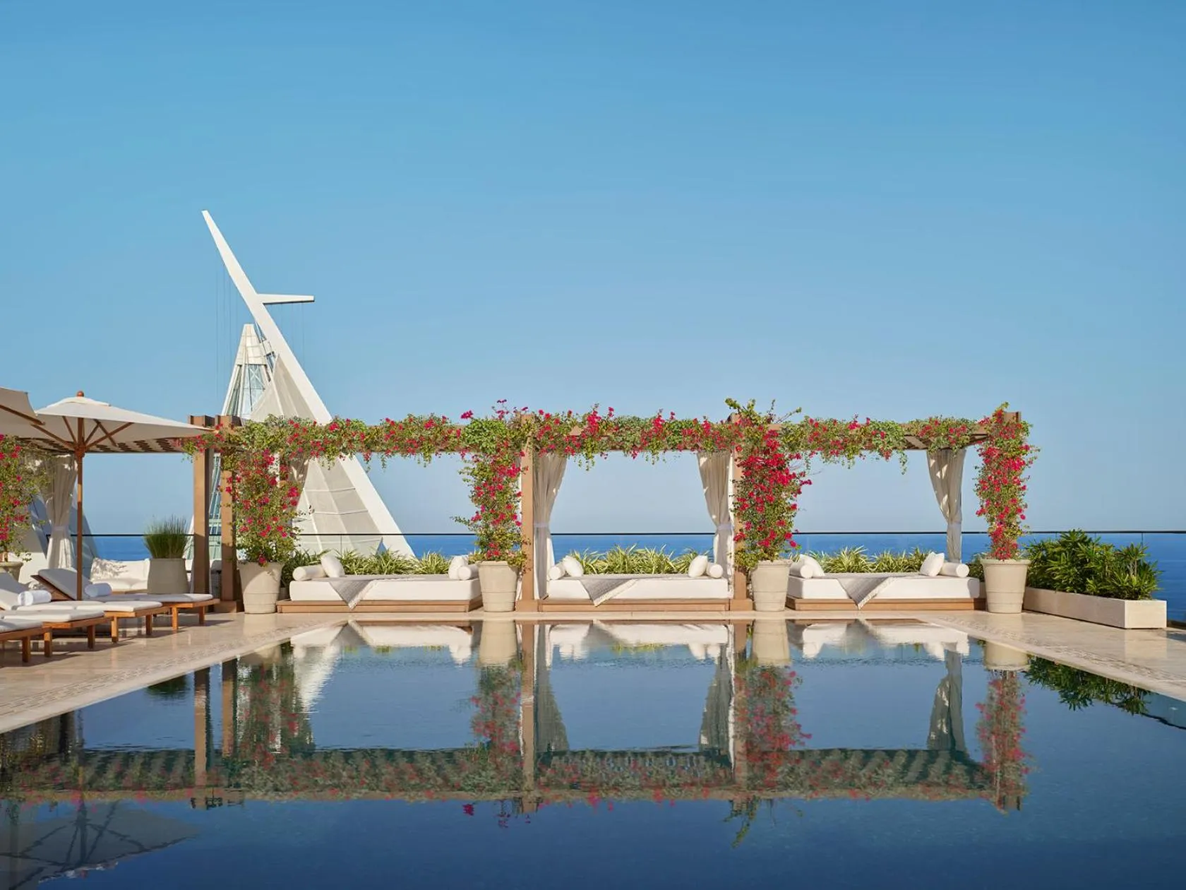 Swimming pool in The Jeddah EDITION