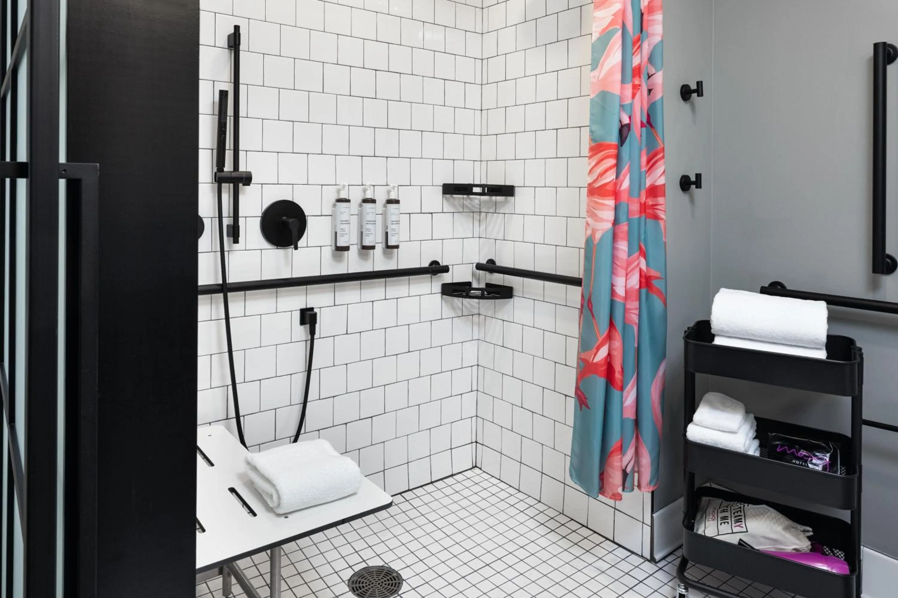 Bathroom in Moxy Madison Downtown