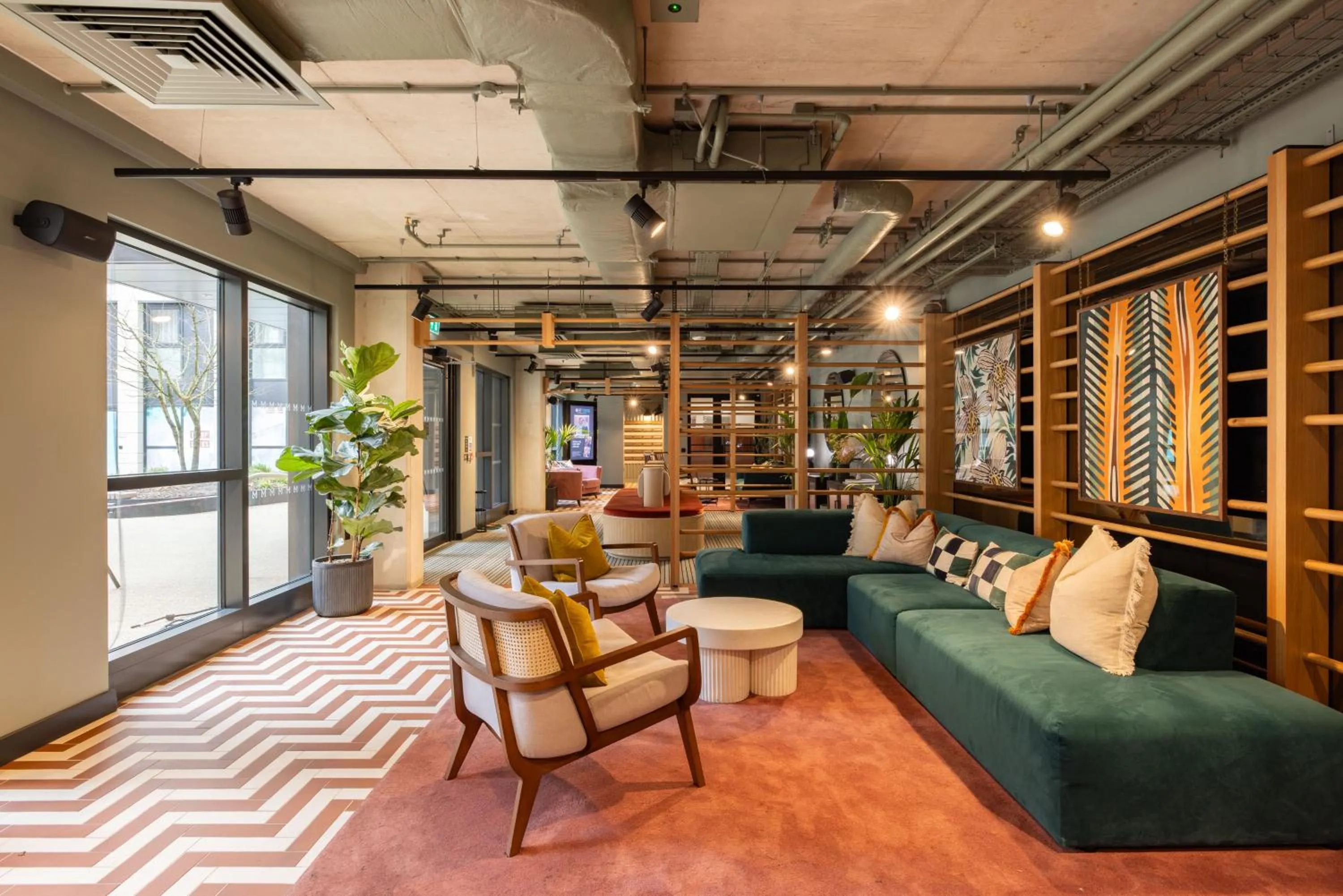 Communal lounge/ TV room in Charles Hope Leeds