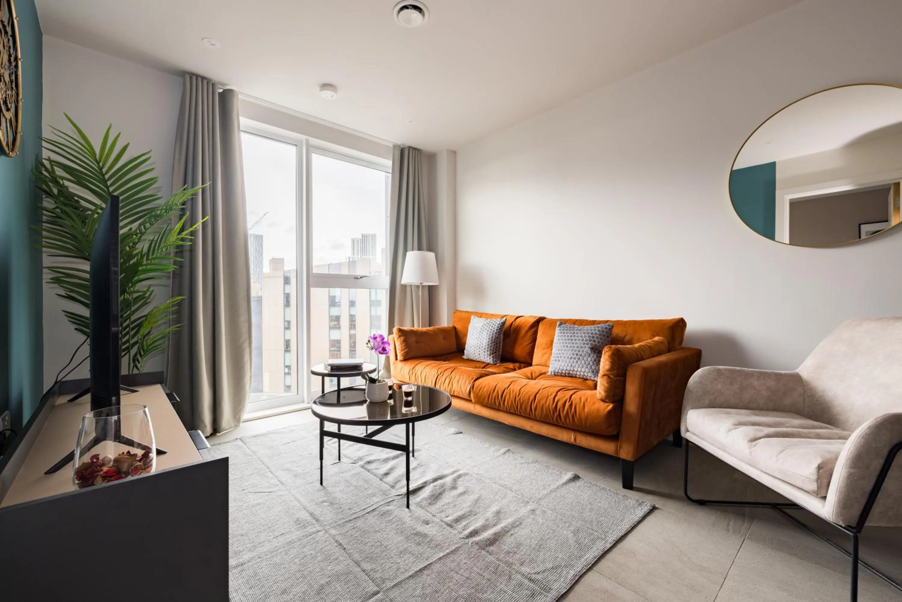 Living room in Charles Hope Leeds