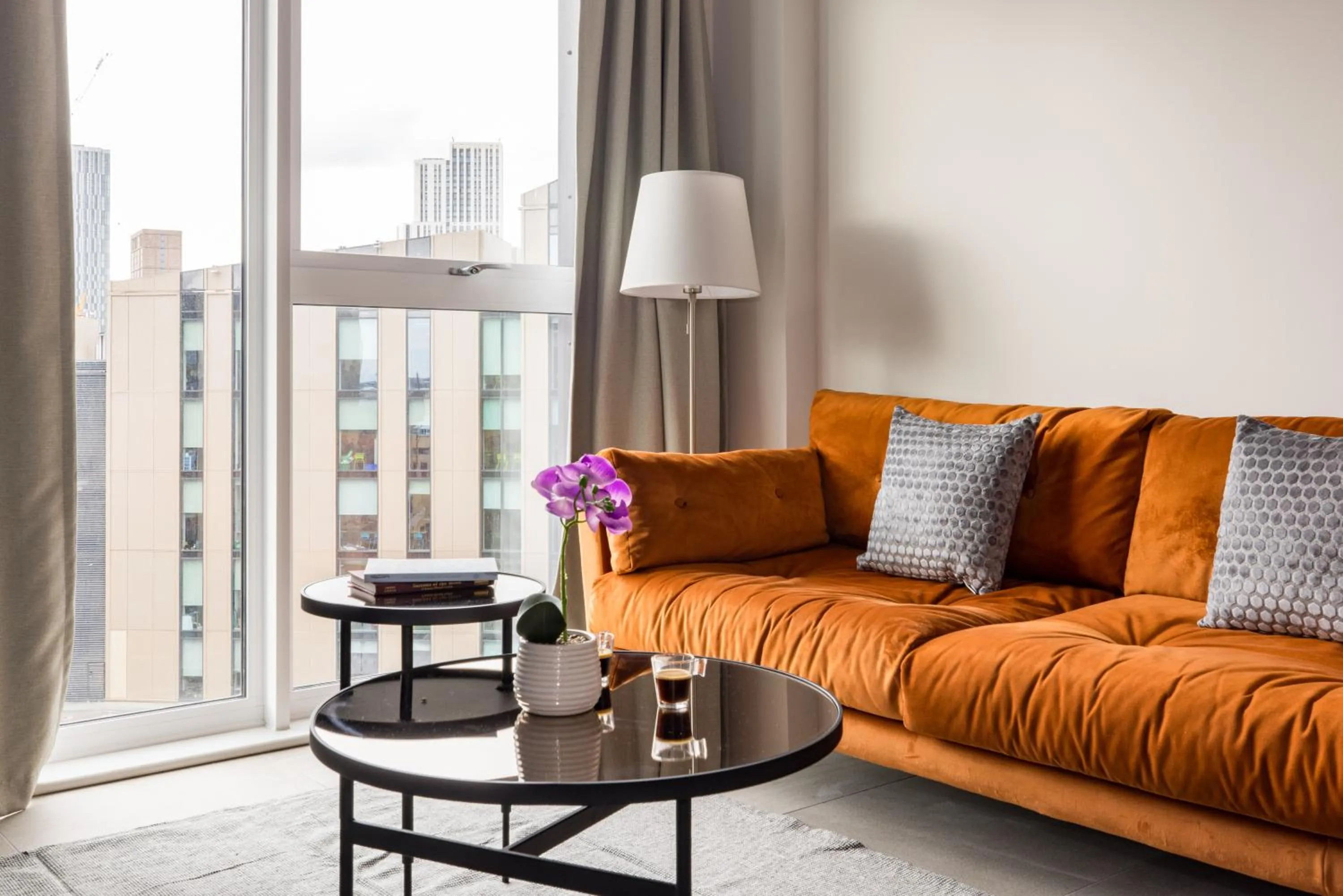 Living room in Charles Hope Leeds