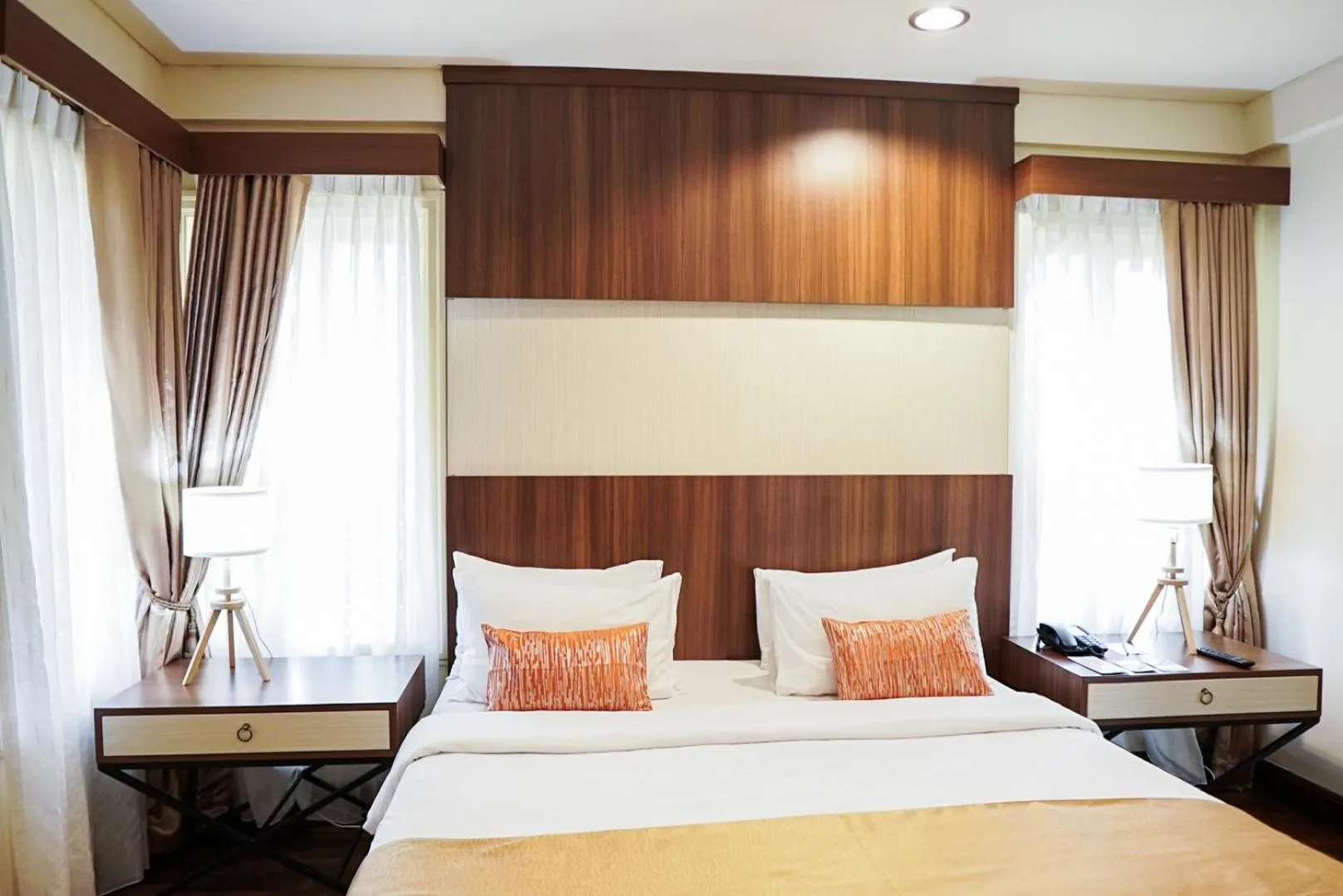 Bed in R Hotel Rancamaya