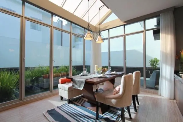 Dining area in R Hotel Rancamaya