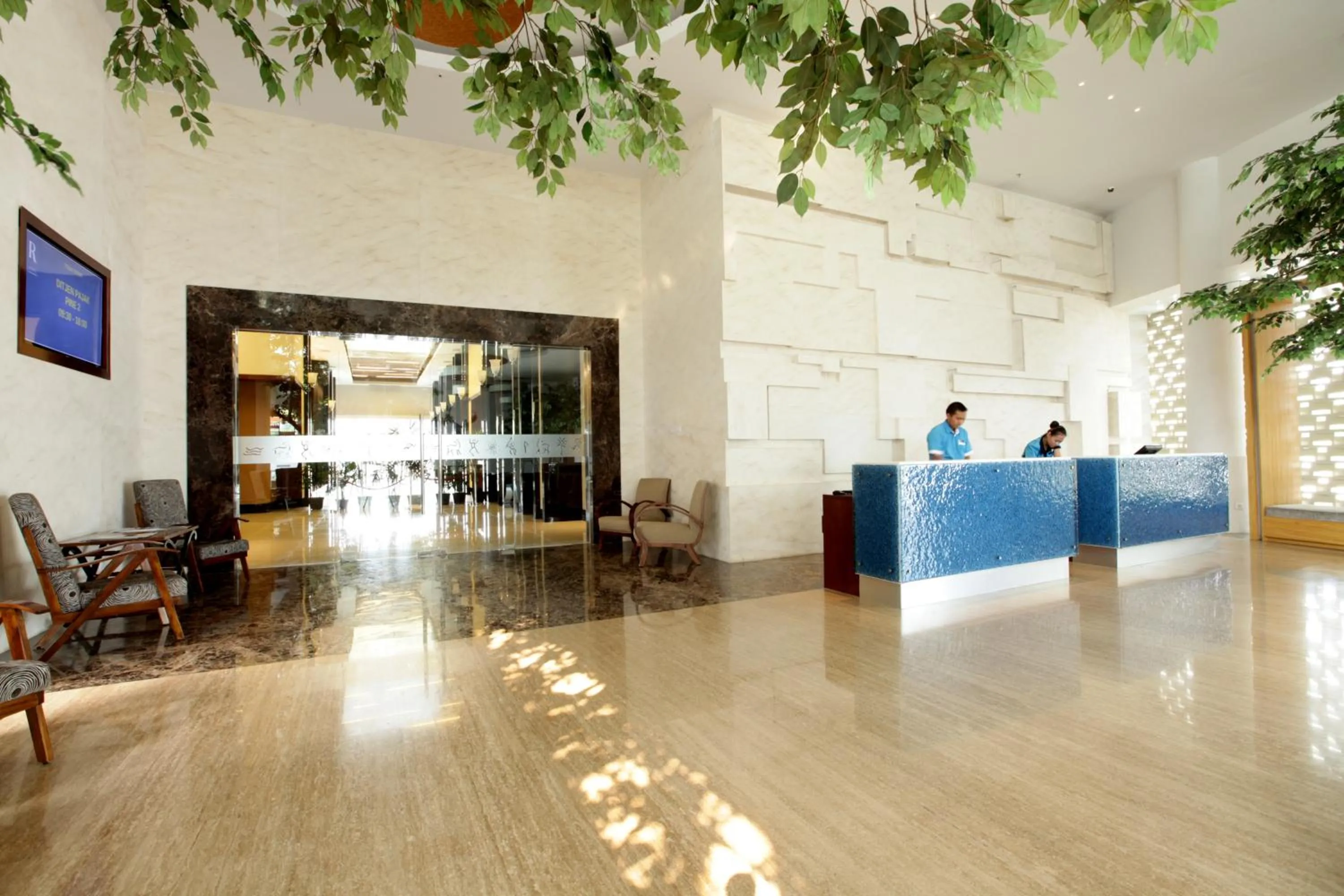 Lobby or reception in R Hotel Rancamaya