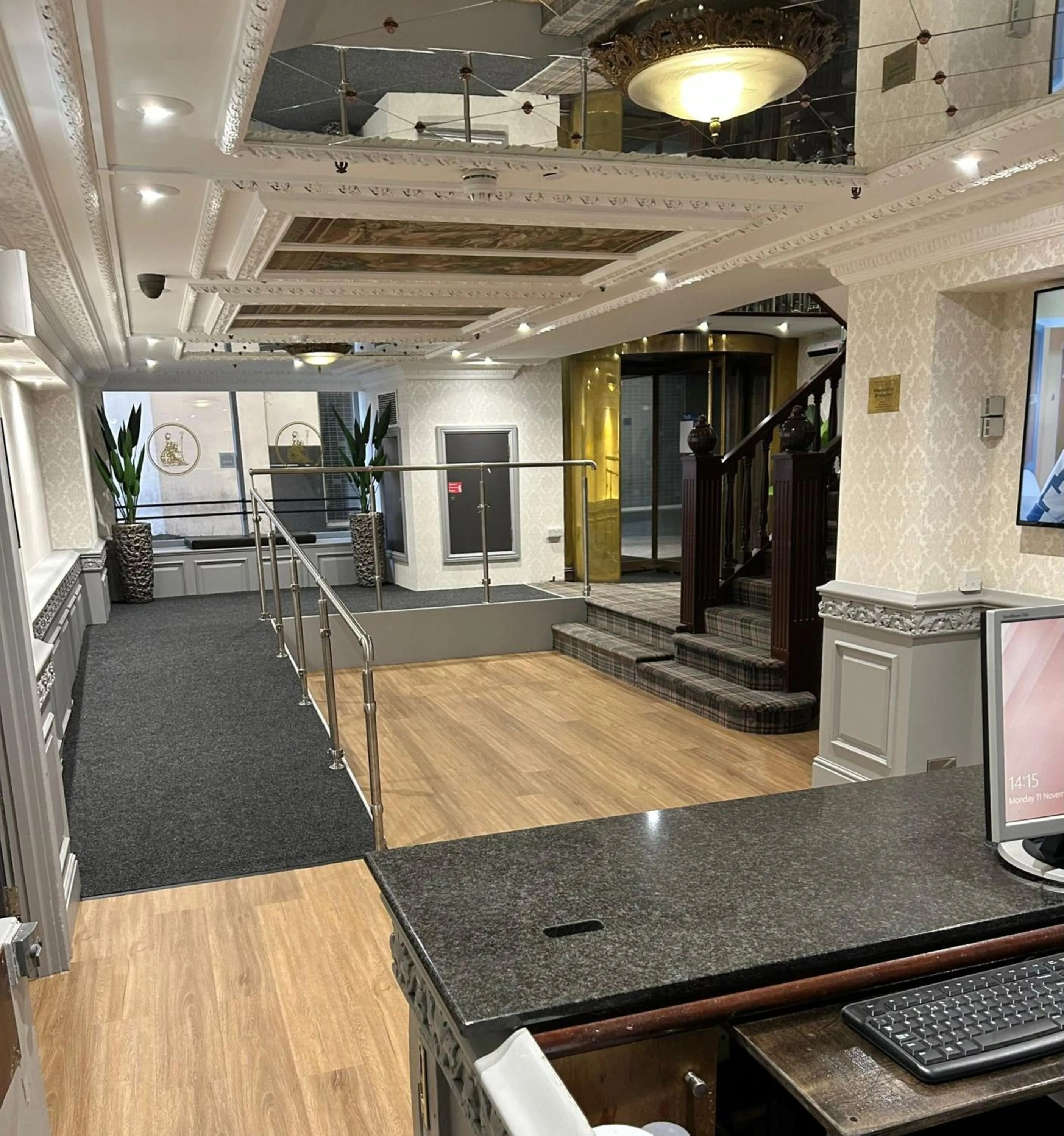 Lobby or reception in Britannia Hotel Birmingham New Street Station Birmingham