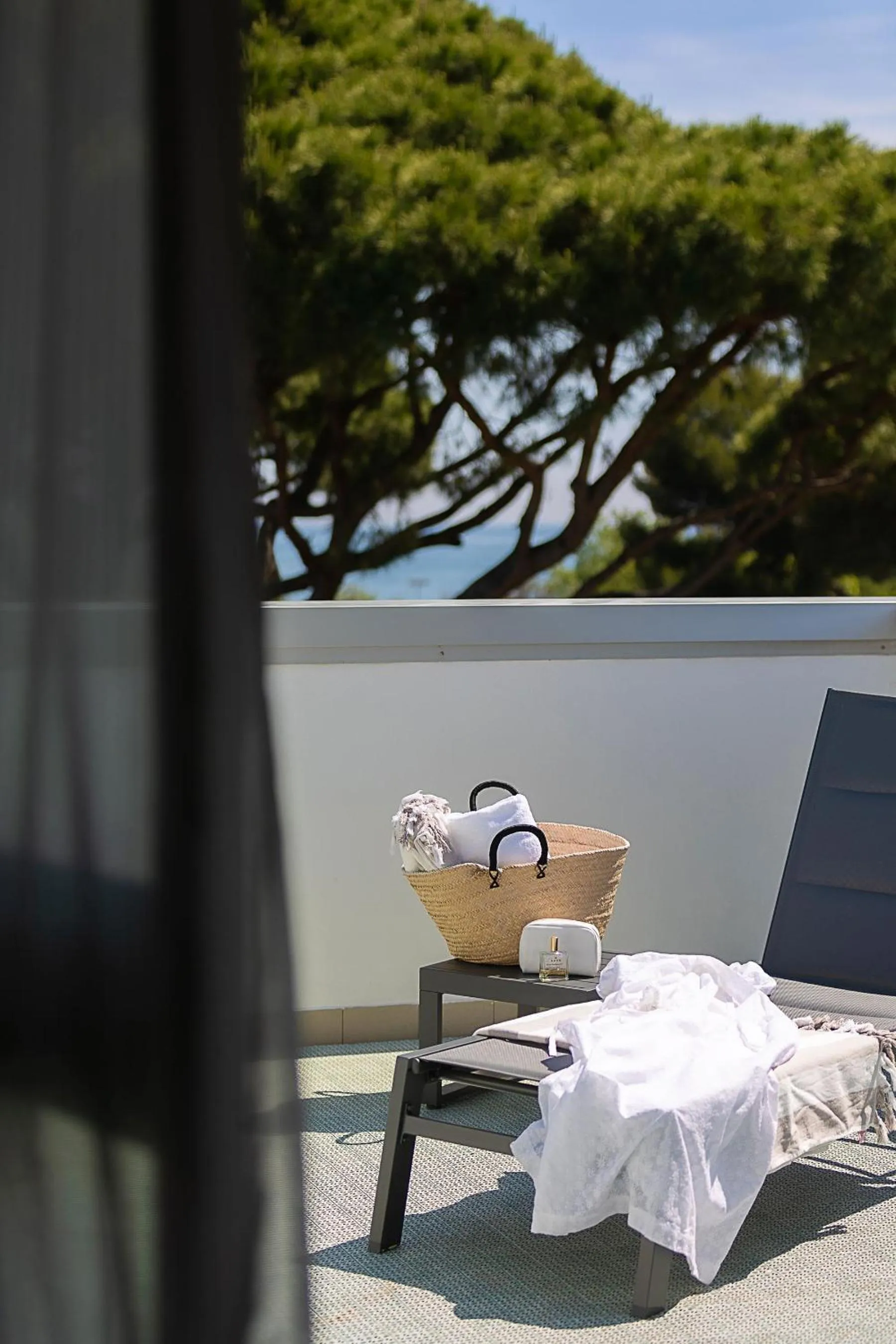 Balcony/Terrace in Hotel Adriatica con Piscina
