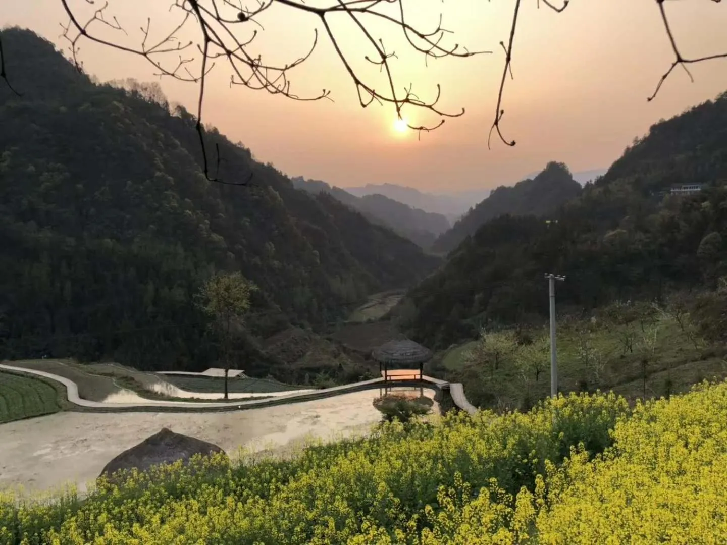 Natural landscape in No.5 Valley Lodge