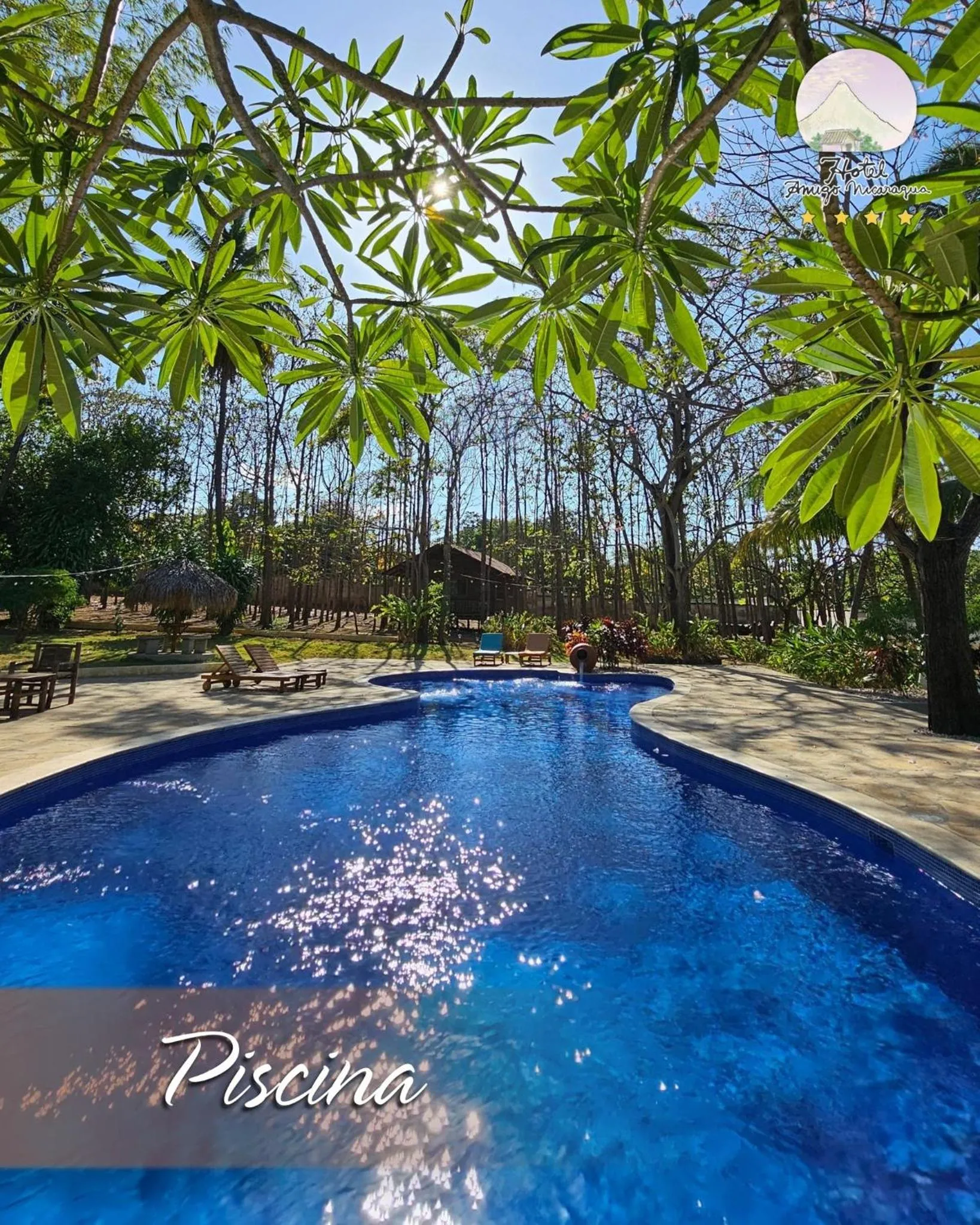 Swimming pool in Hotel Amigo Nicaragua
