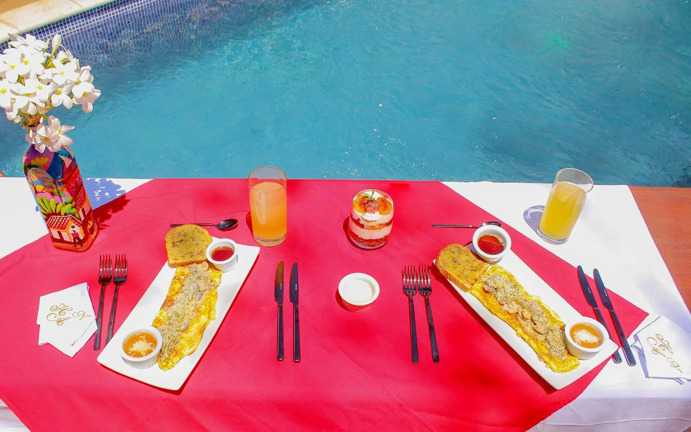 Breakfast in Hotel Amigo Nicaragua