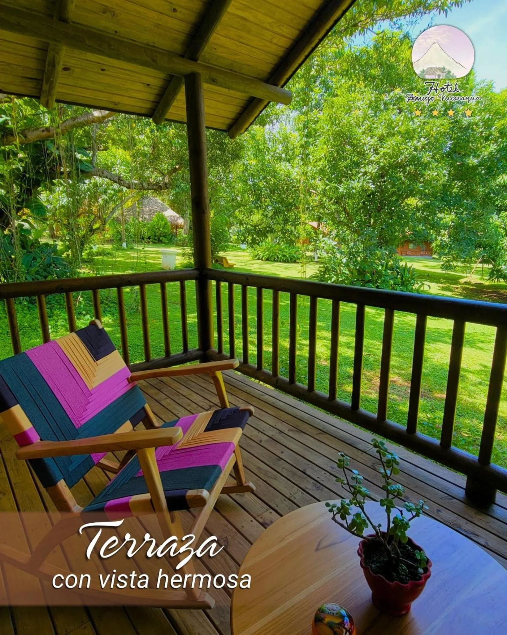 Balcony/Terrace in Hotel Amigo Nicaragua