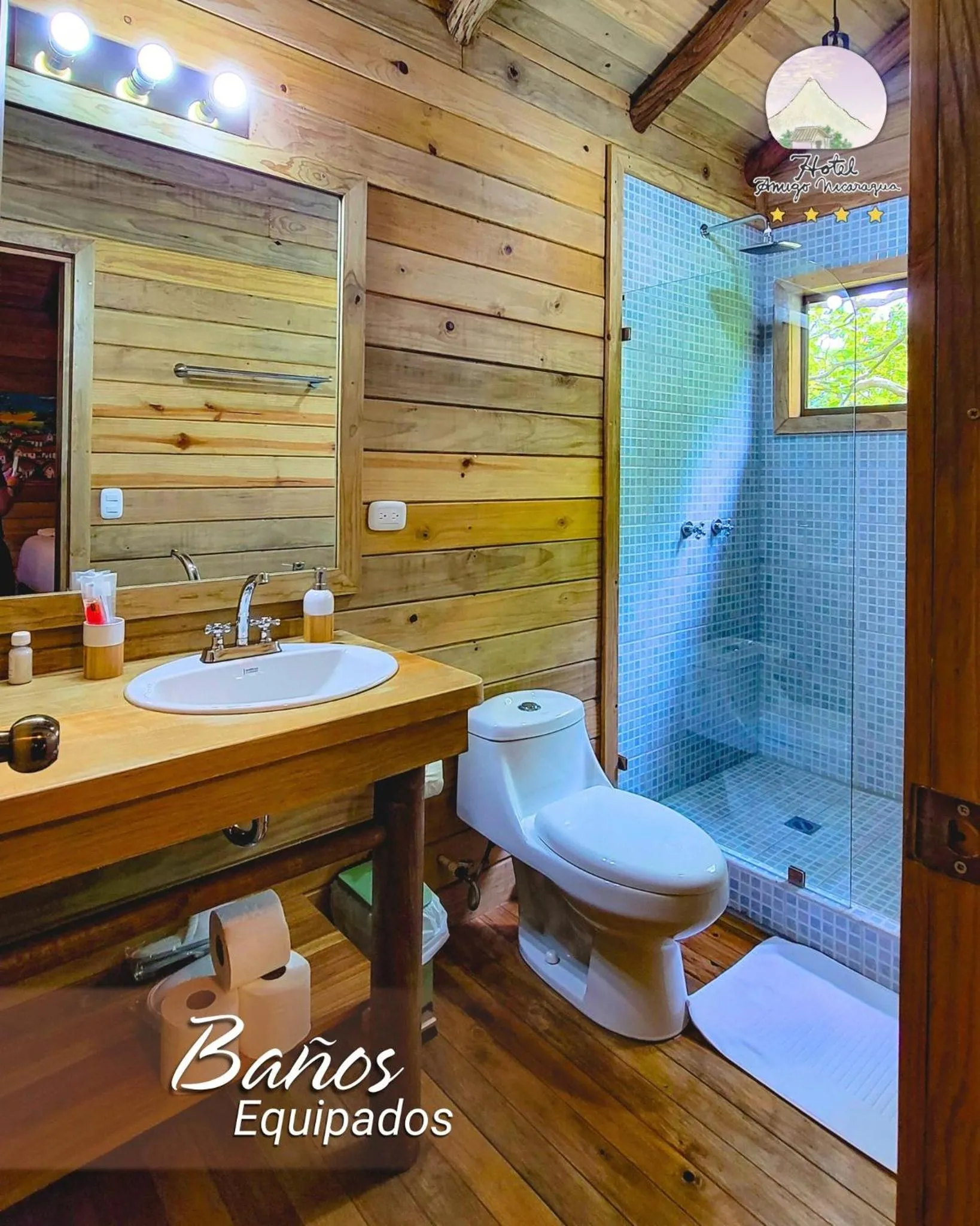 Shower in Hotel Amigo Nicaragua