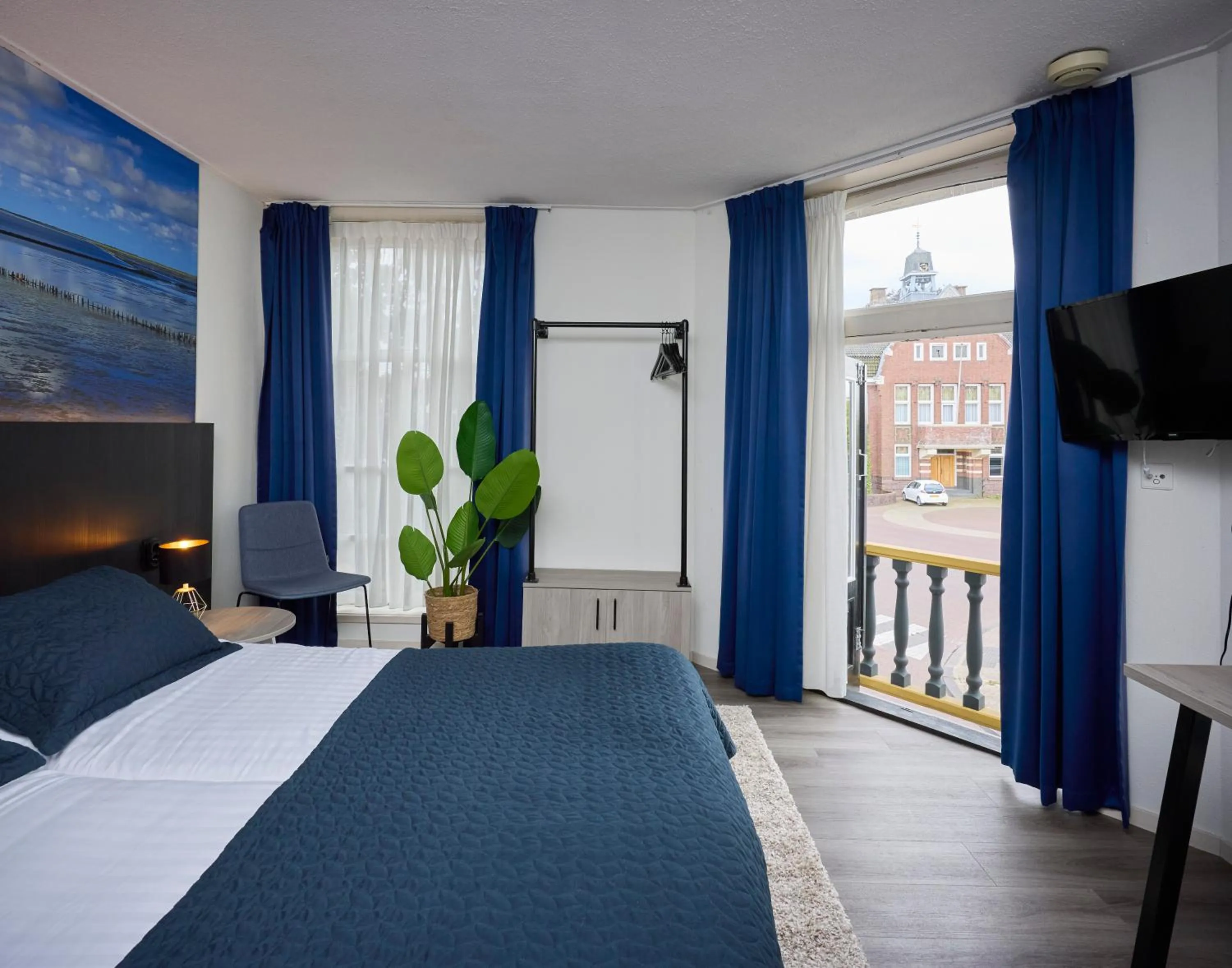 Bedroom, Bed in Hotel 't Gemeentehuis