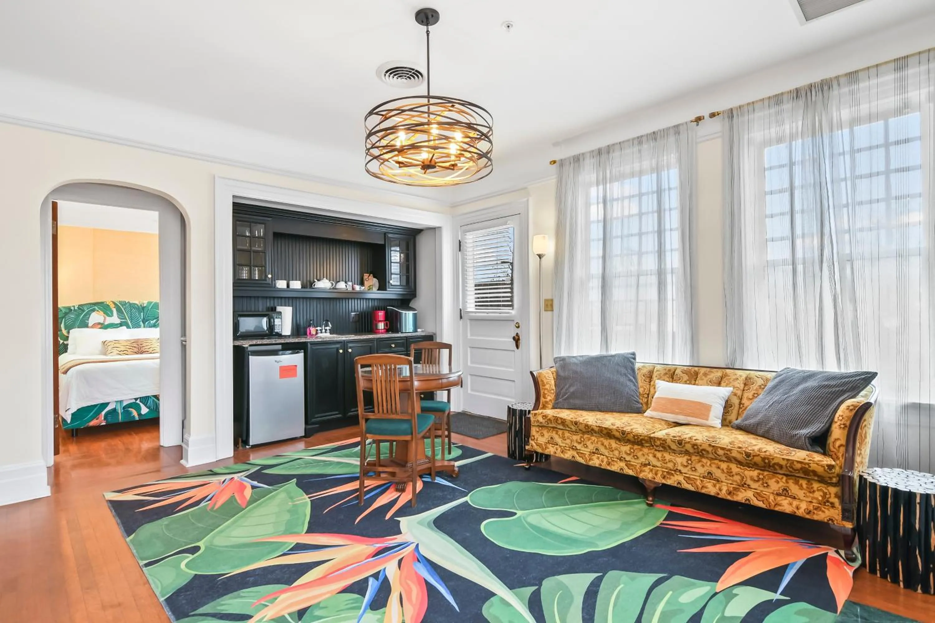 Bed in The Pasfield House