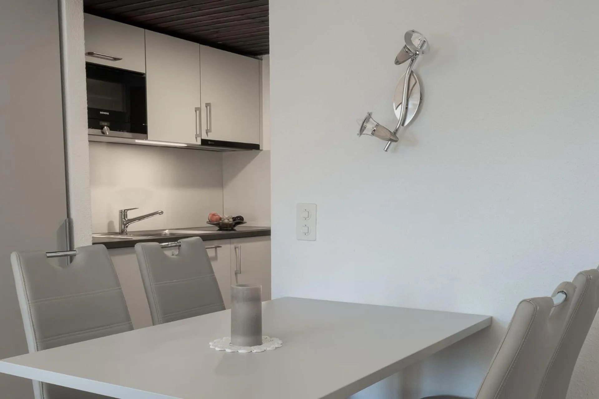 Kitchen or kitchenette in Ferienwohnungen Zurschmitten