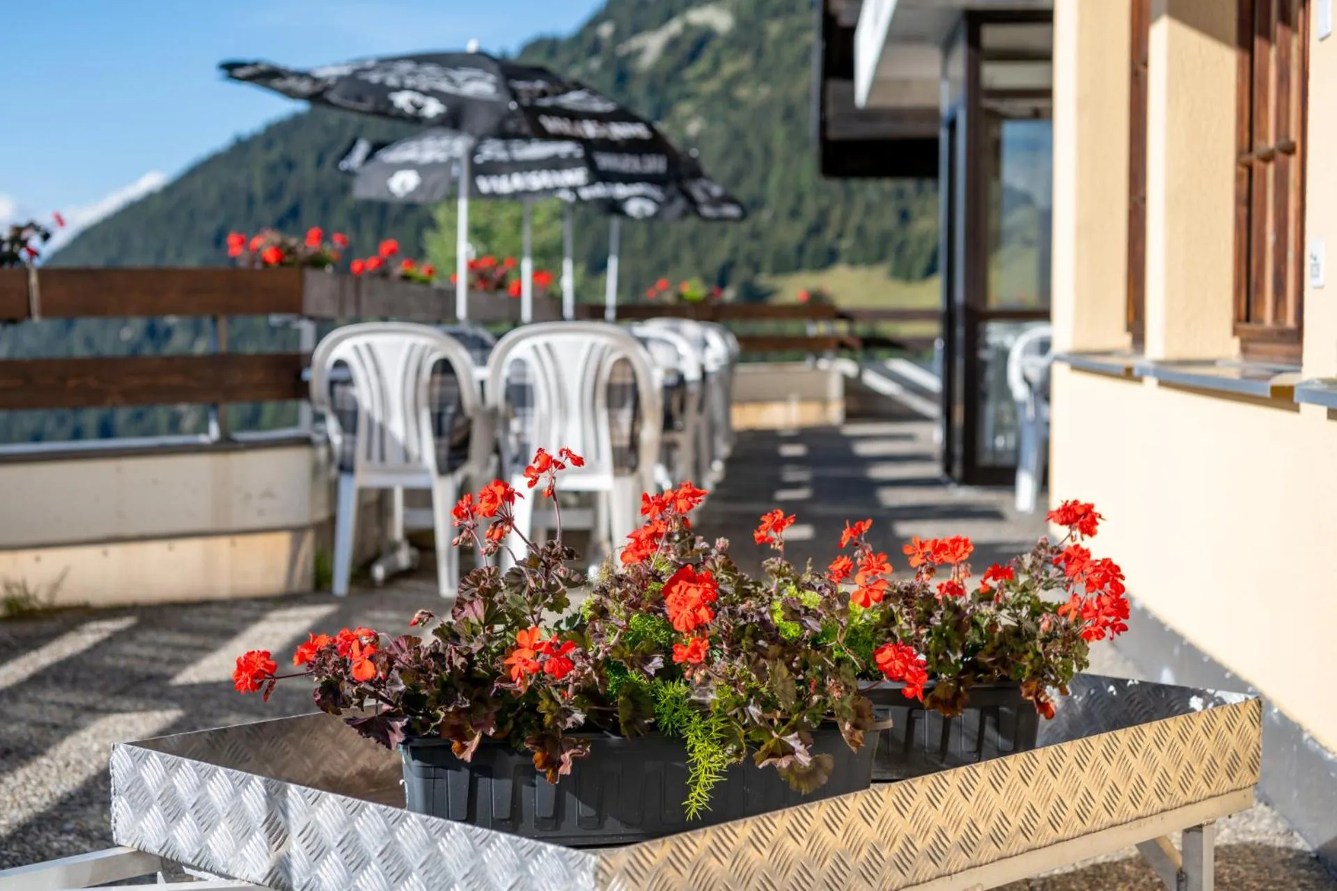Balcony/Terrace in Ferienwohnungen Zurschmitten