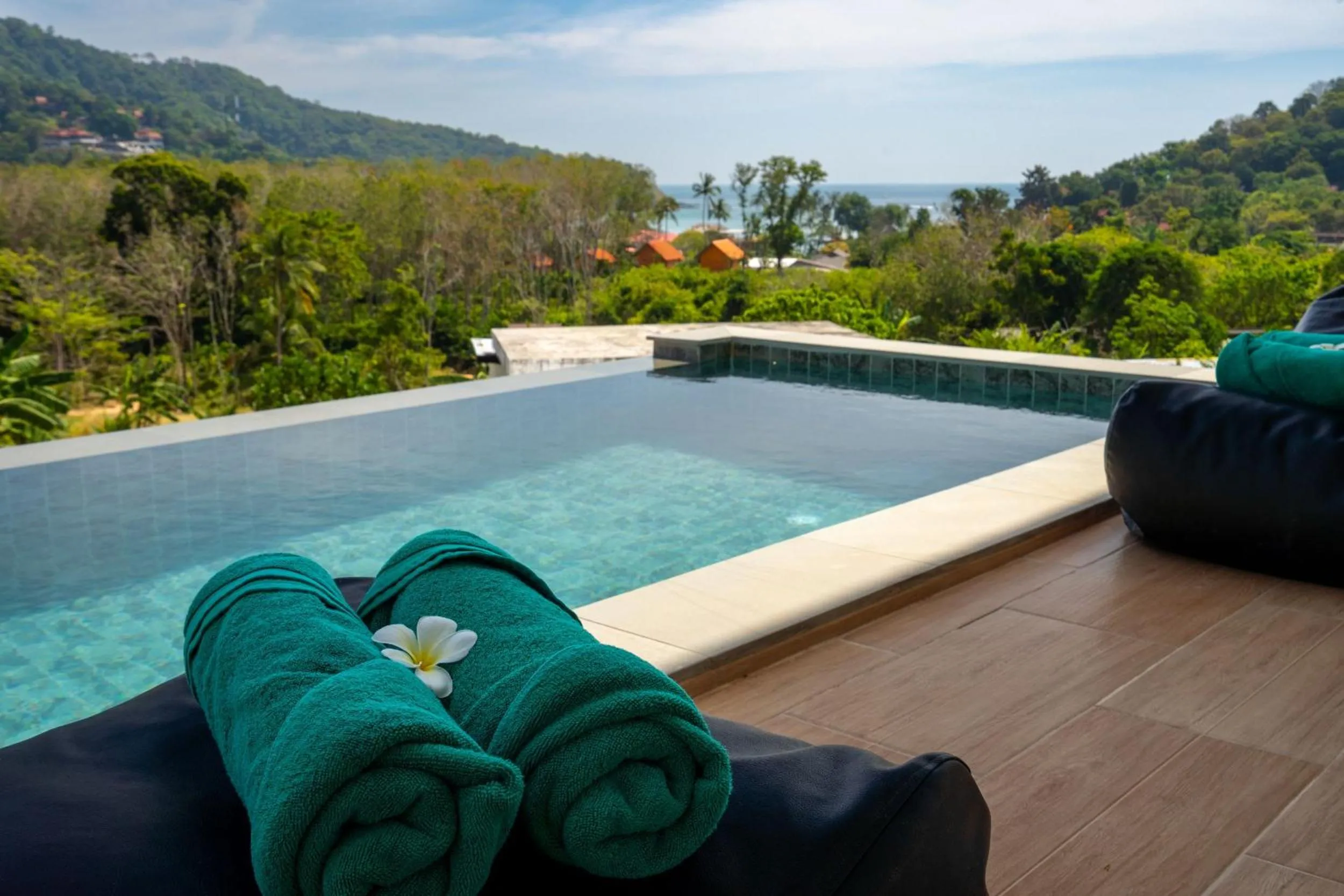 Swimming pool in Alama Sea Village Resort - SHA Extra Plus