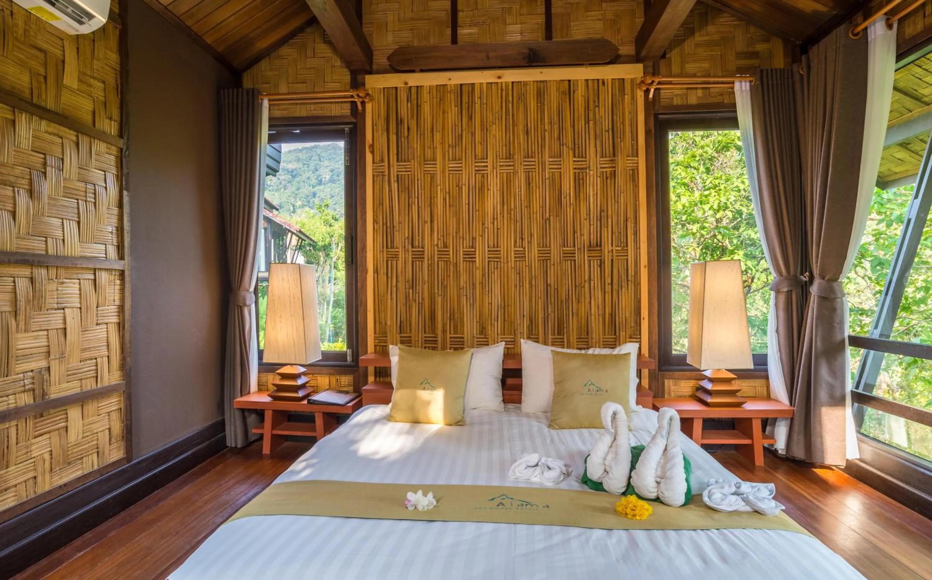 Bedroom, Bed in Alama Sea Village Resort - SHA Extra Plus