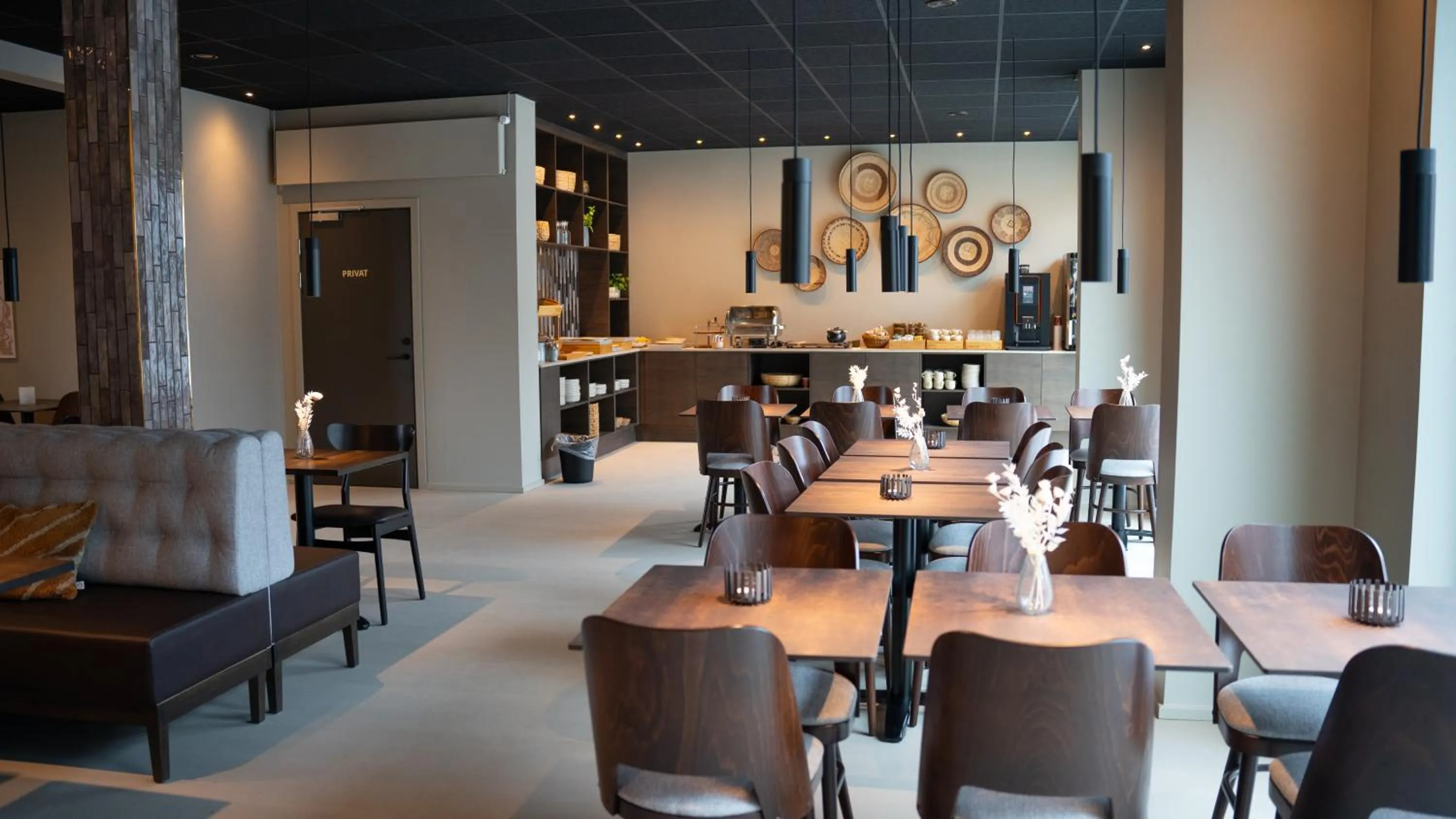 Restaurant/places to eat in Hotel Nørreport