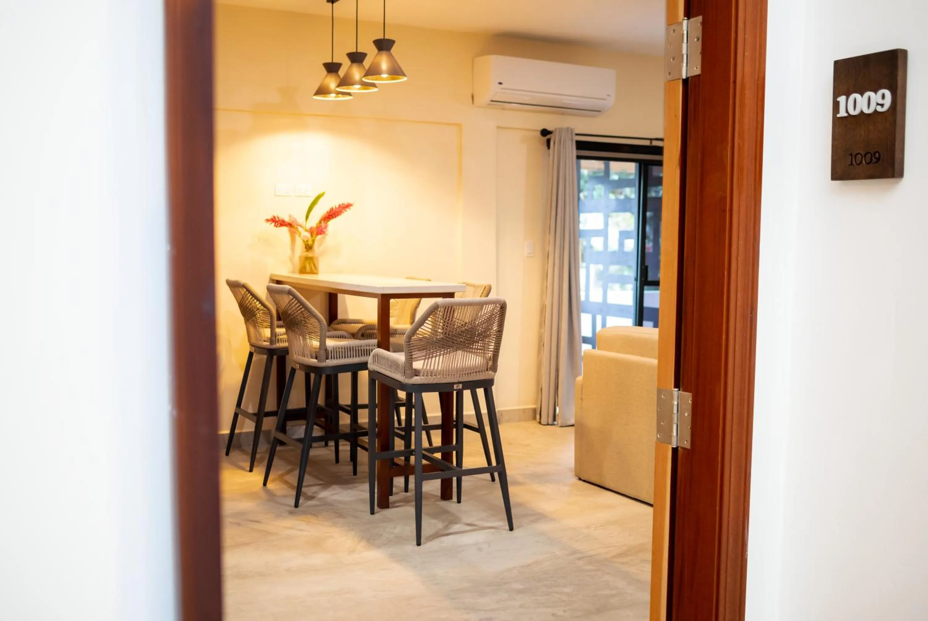 Dining area in The West House Boutique Hotel