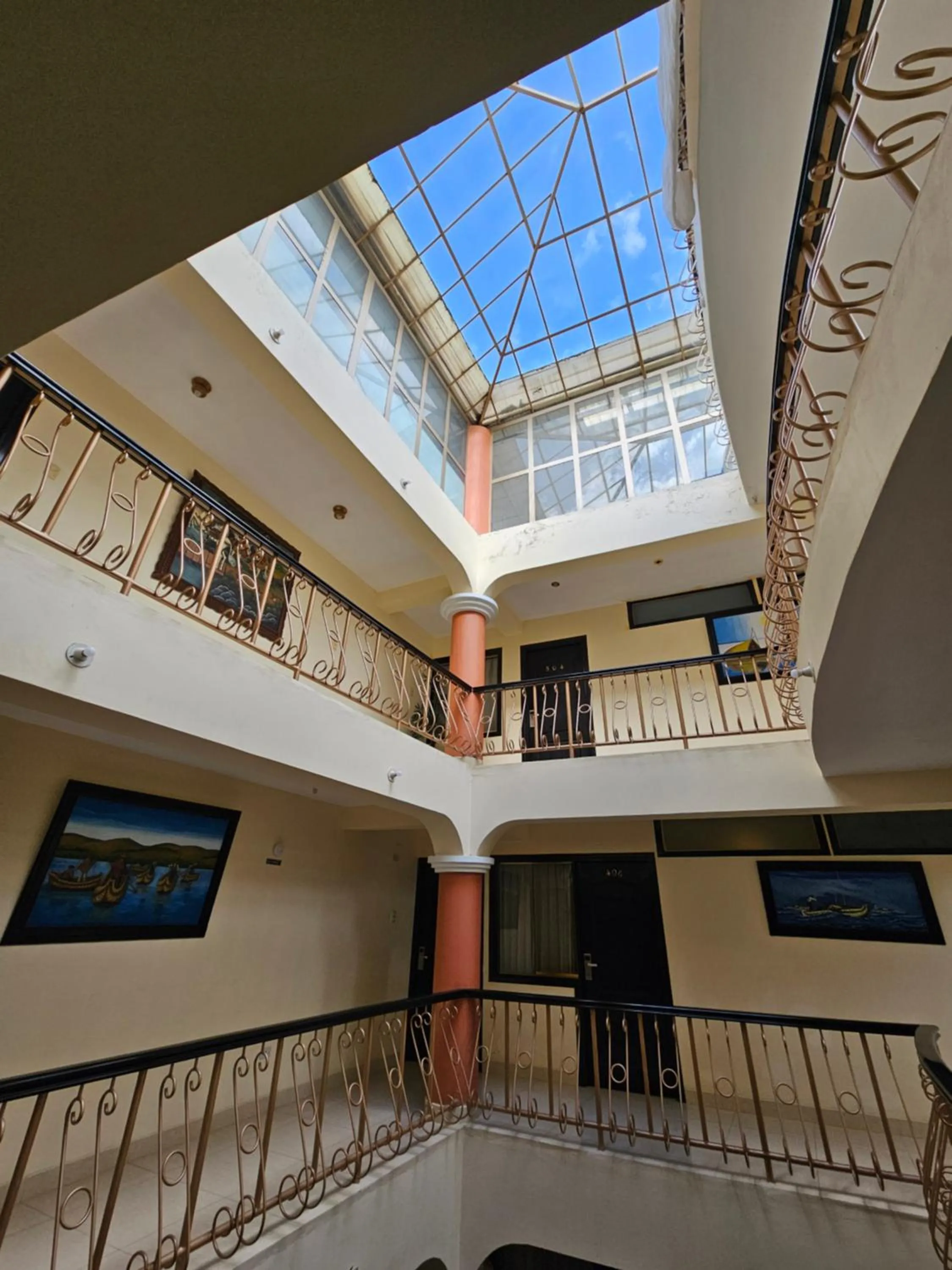 Inner courtyard view in TerraMistica - Puno Centro