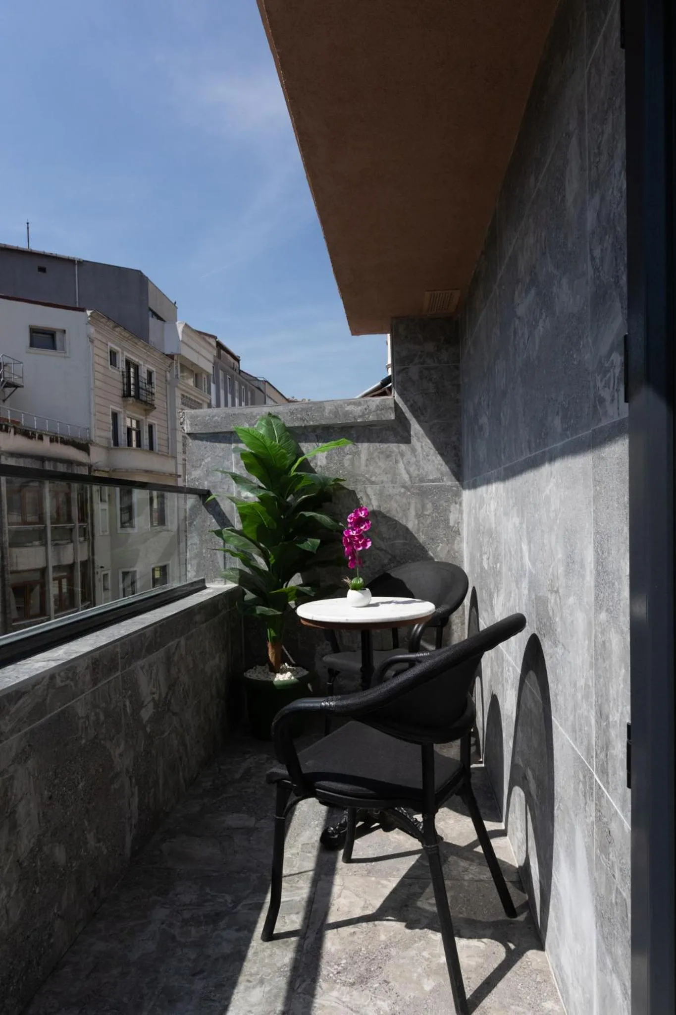 Patio in The Aramis Galata Hotel