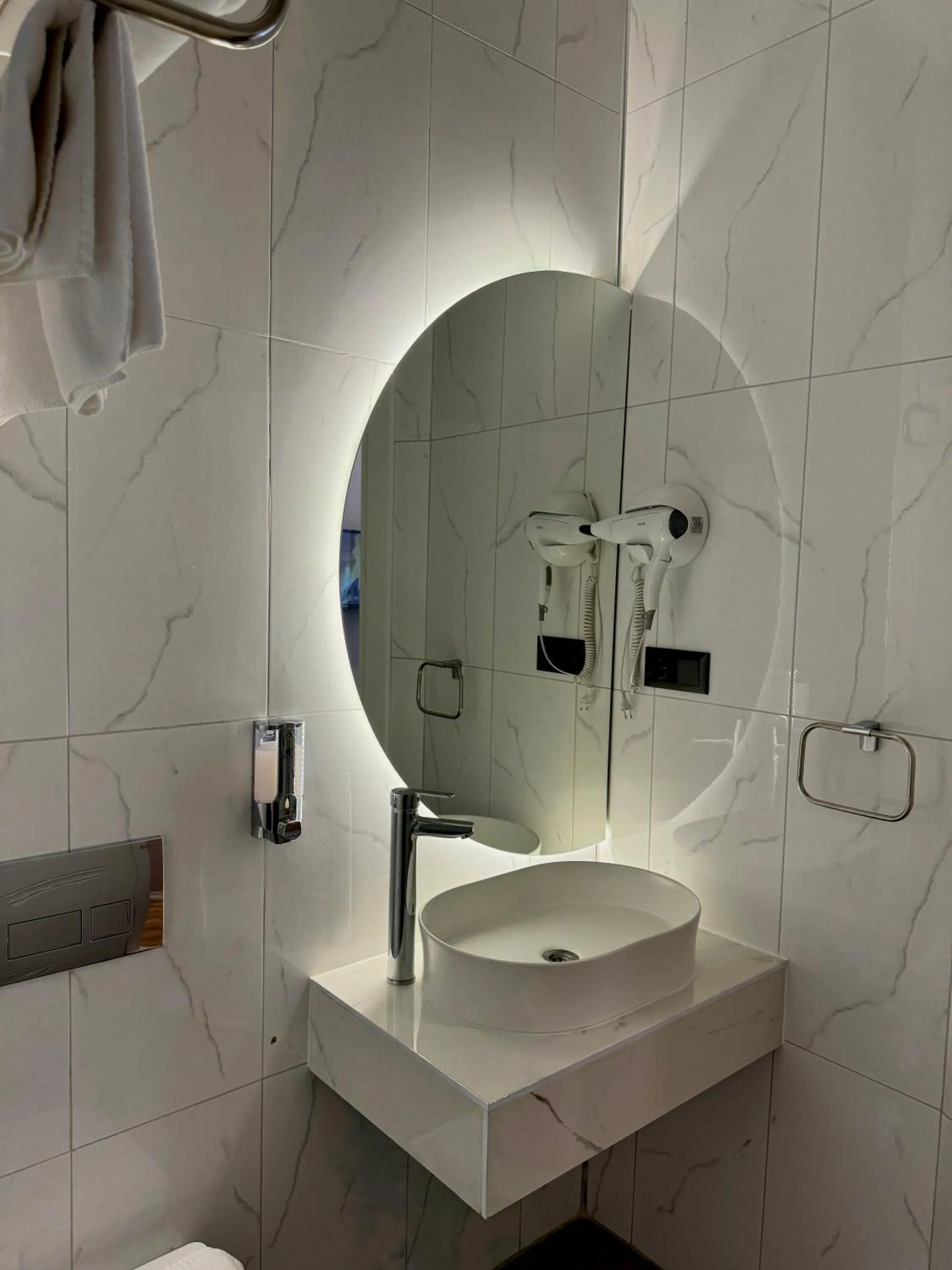 Shower in The Aramis Galata Hotel