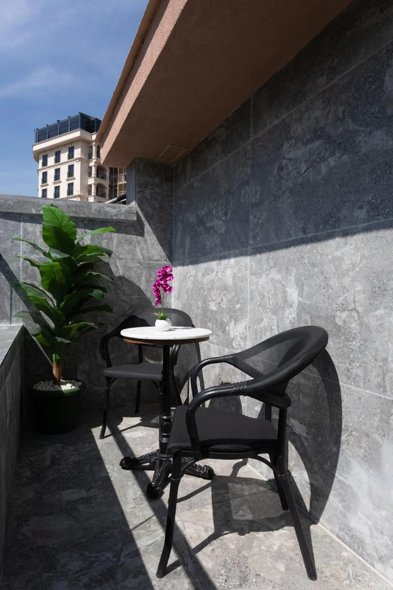 Patio in The Aramis Galata Hotel