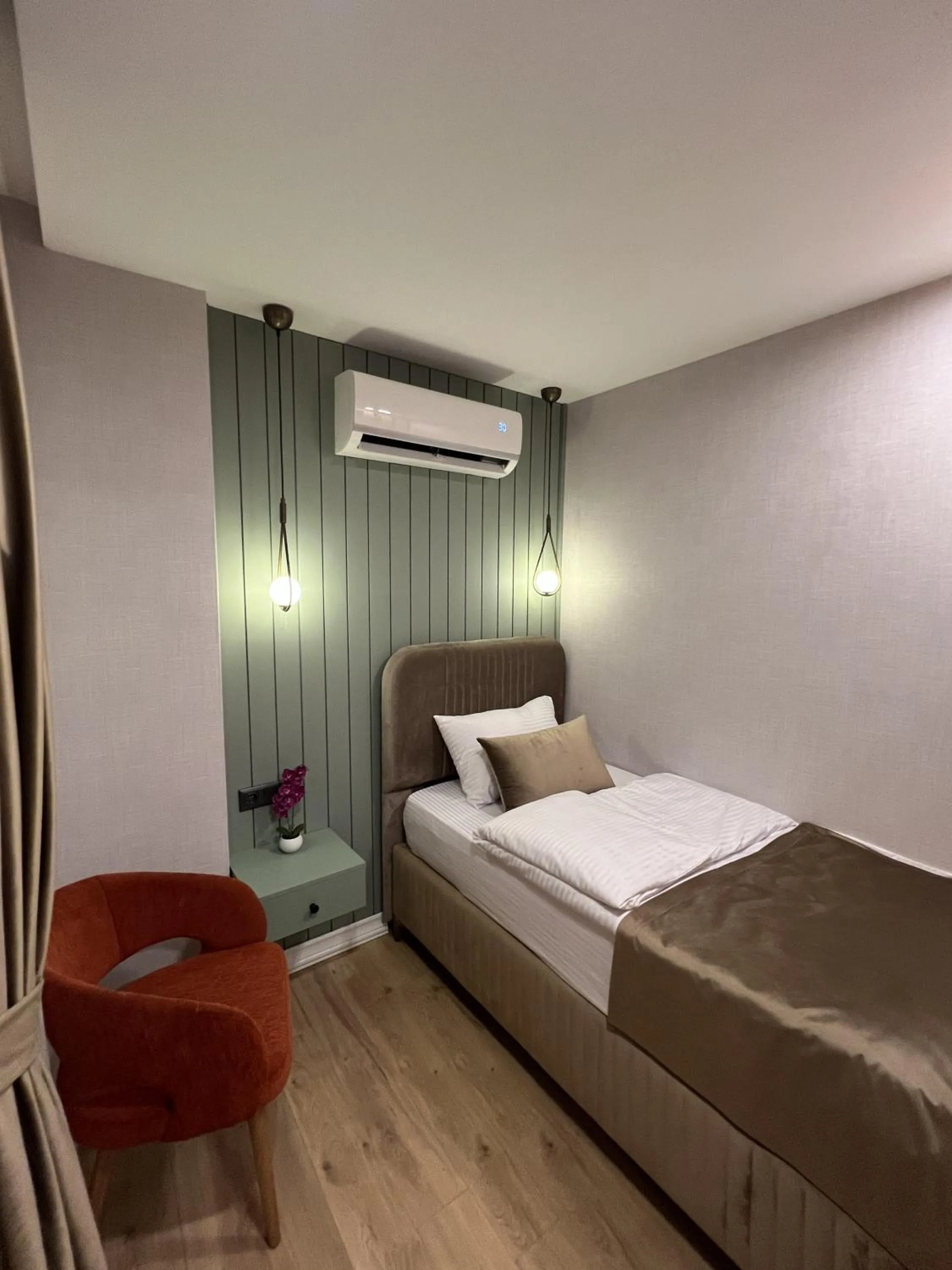 Bed in The Aramis Galata Hotel