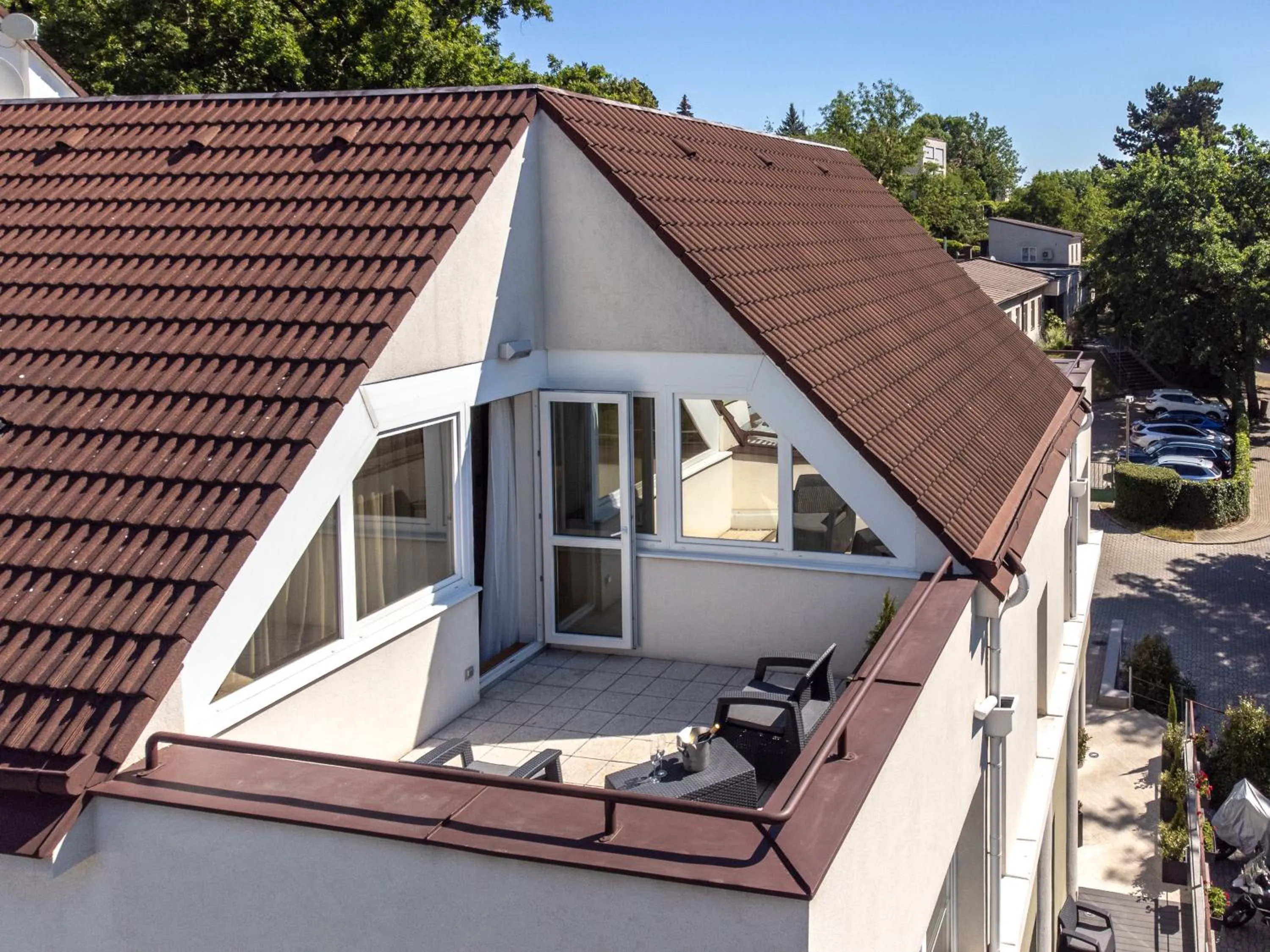 Balcony/Terrace in Hotel Silenzio