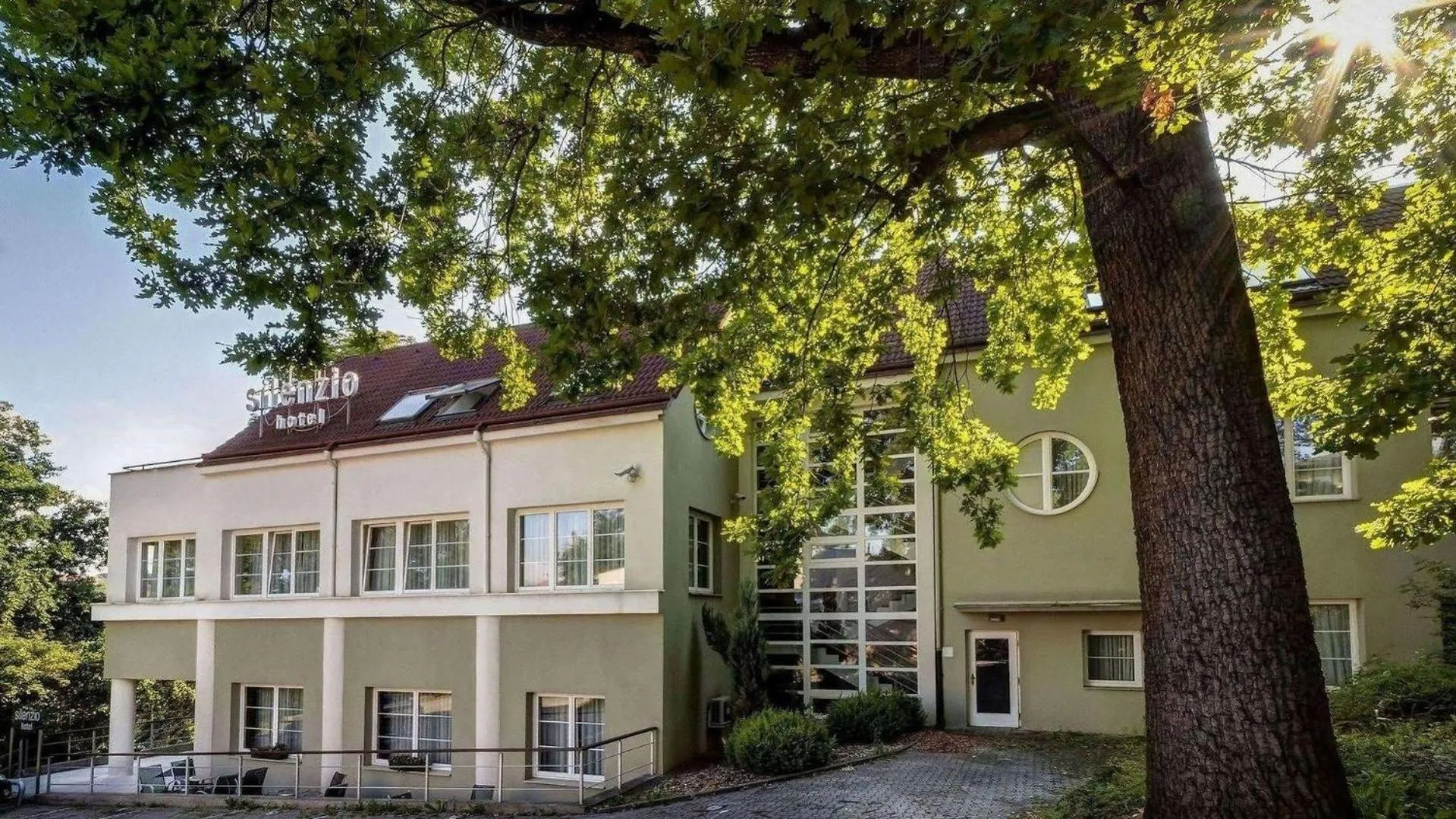 Property building in Hotel Silenzio