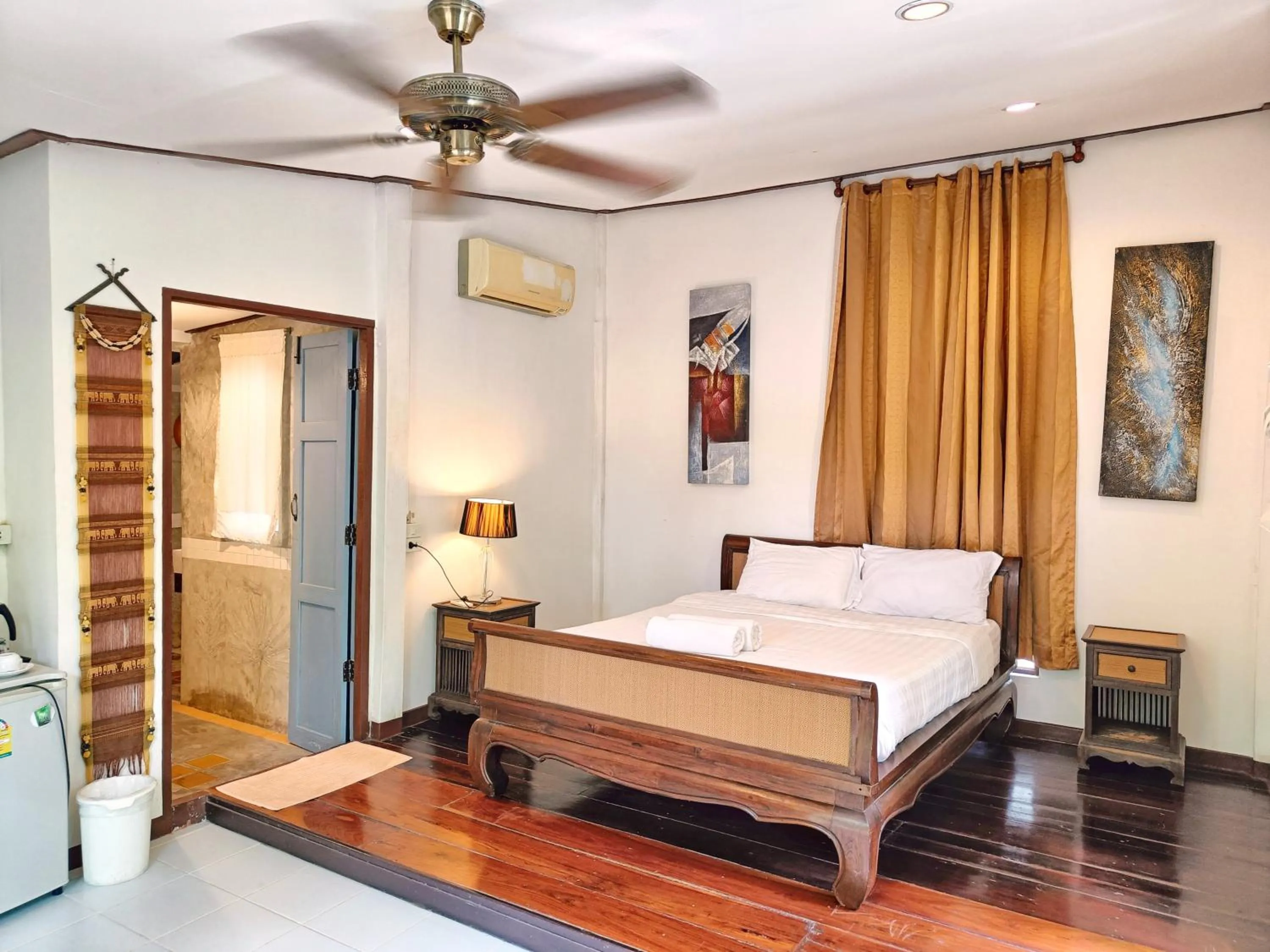 Bed in Kong Garden Resort