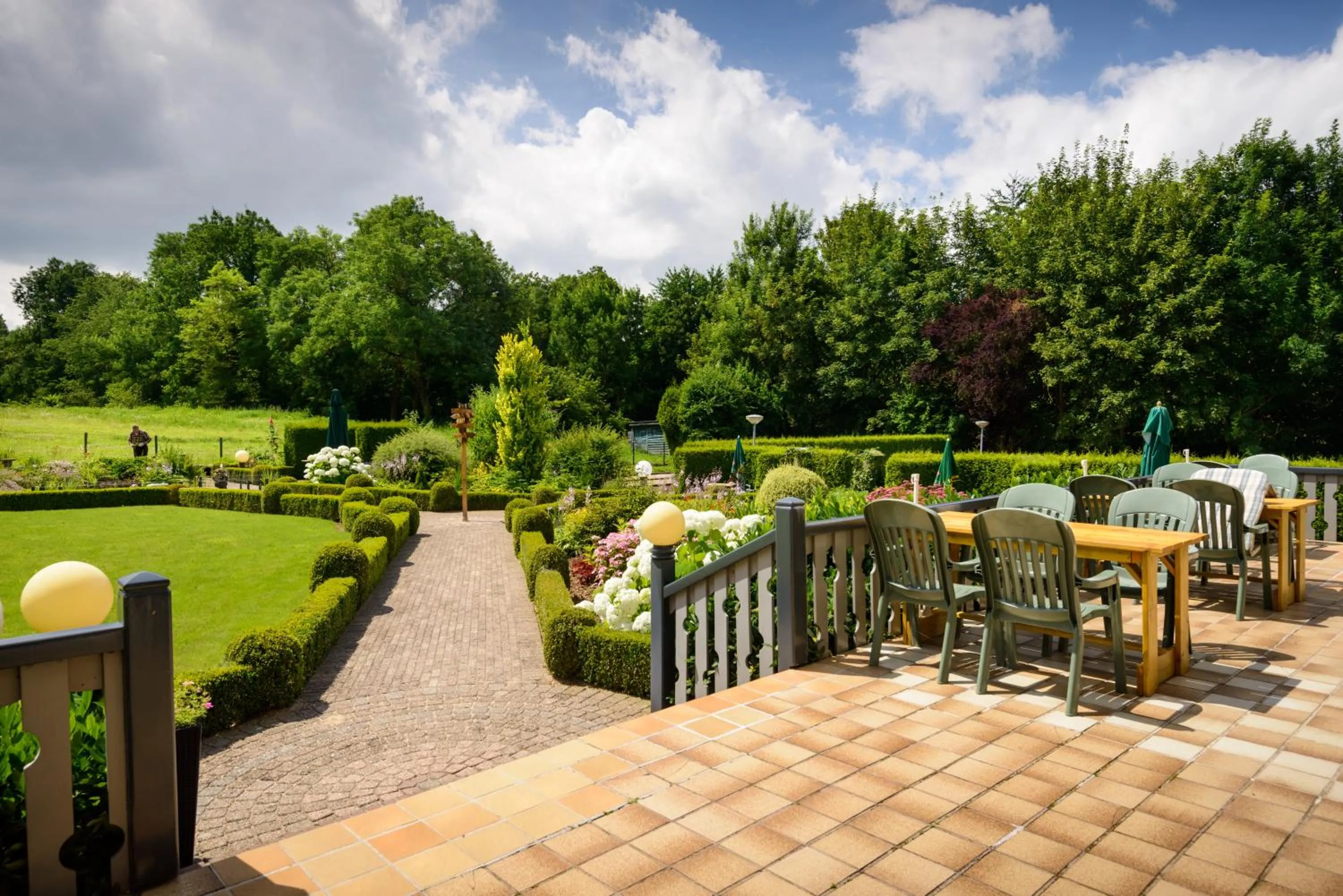 Garden in Hotel Bemelmans