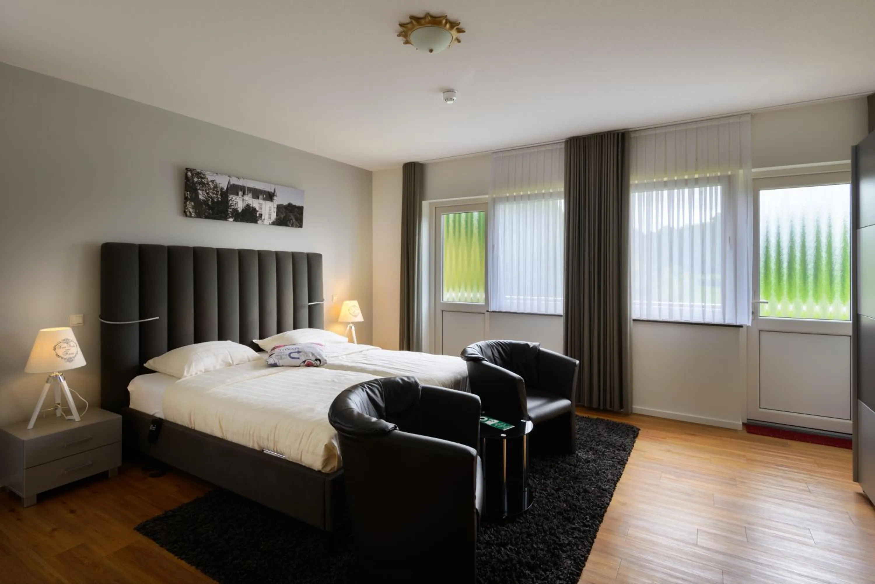 Bed in Hotel Bemelmans