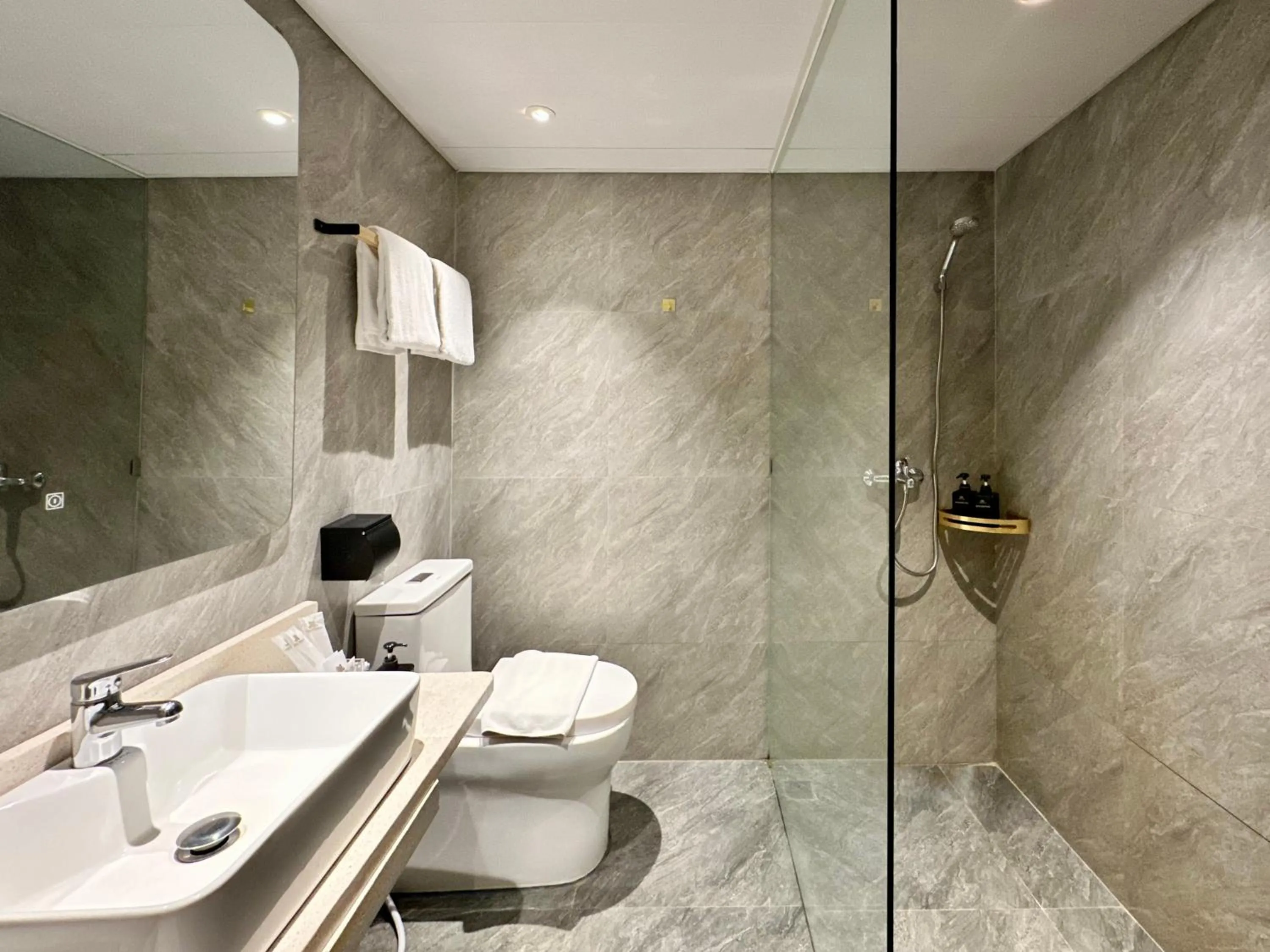 Shower in The Malioboro Hotel & Conference Center