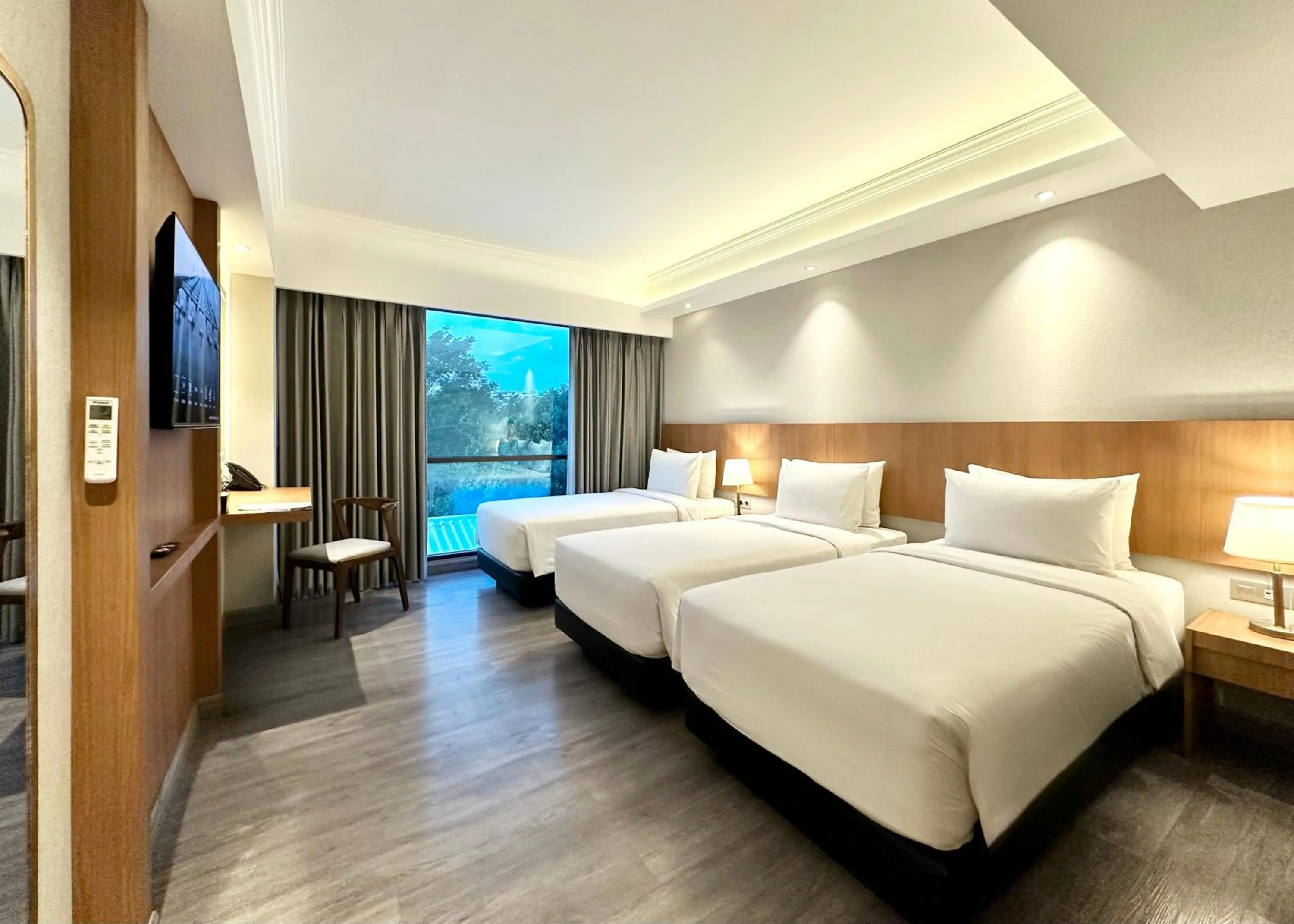 Bed in The Malioboro Hotel & Conference Center