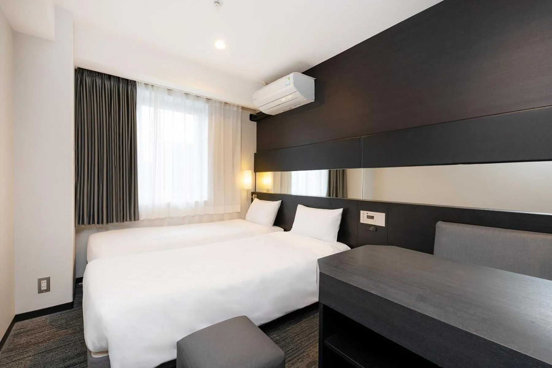 Photo of the whole room, Bed in The OneFive Osaka Namba Dotonbori