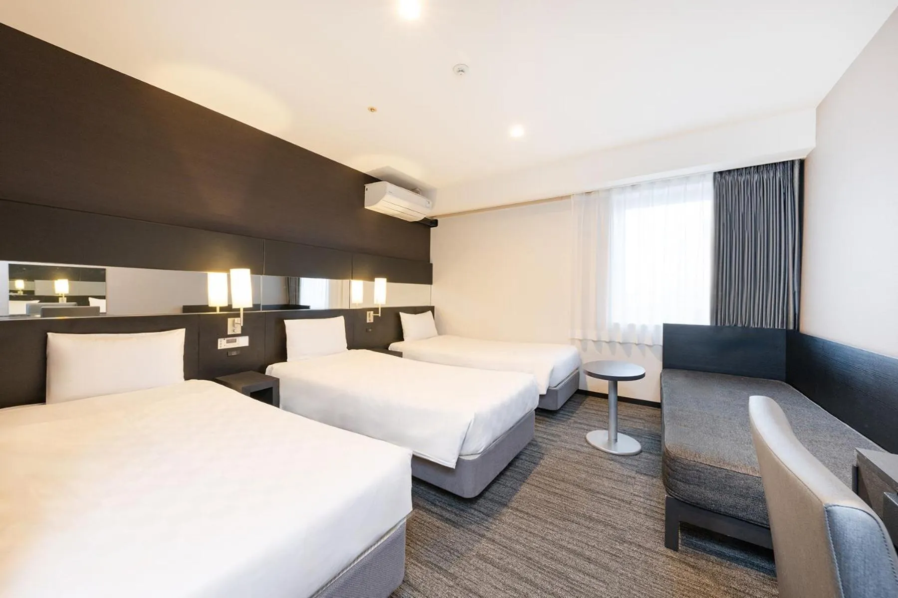 Photo of the whole room, Bed in The OneFive Osaka Namba Dotonbori