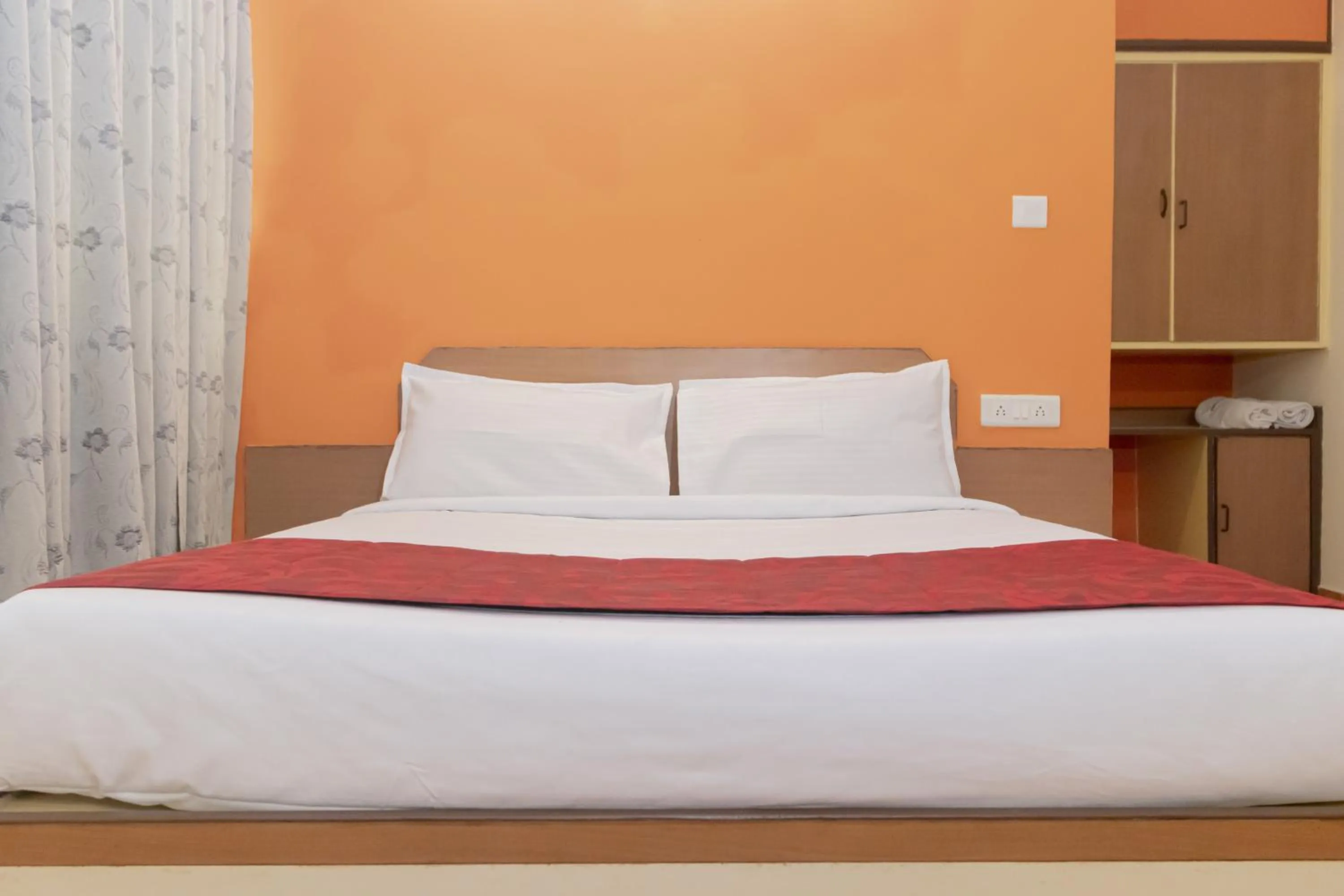 Bed in Hotel Telehaus International