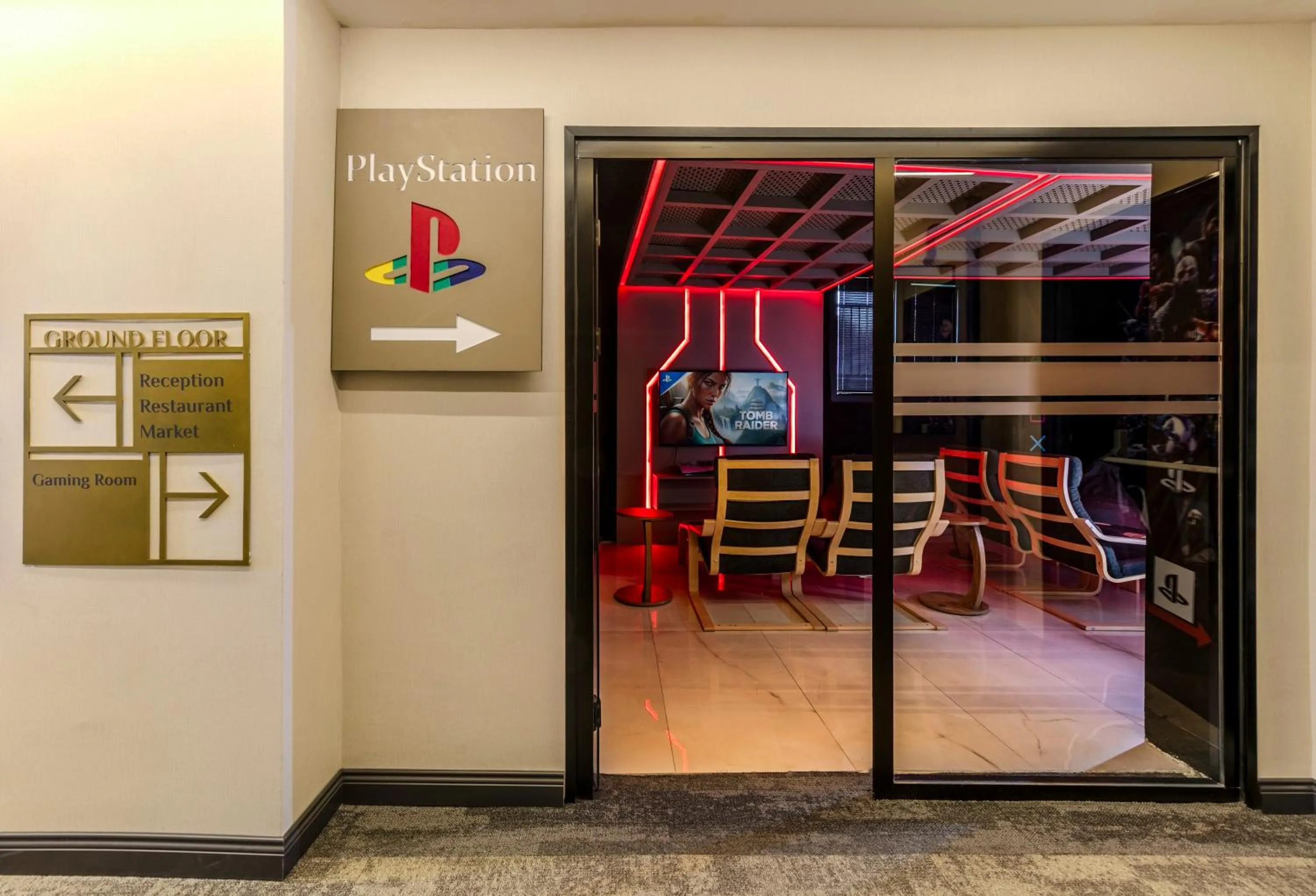 Property building in Elysian Airport Hotel & Restaurant